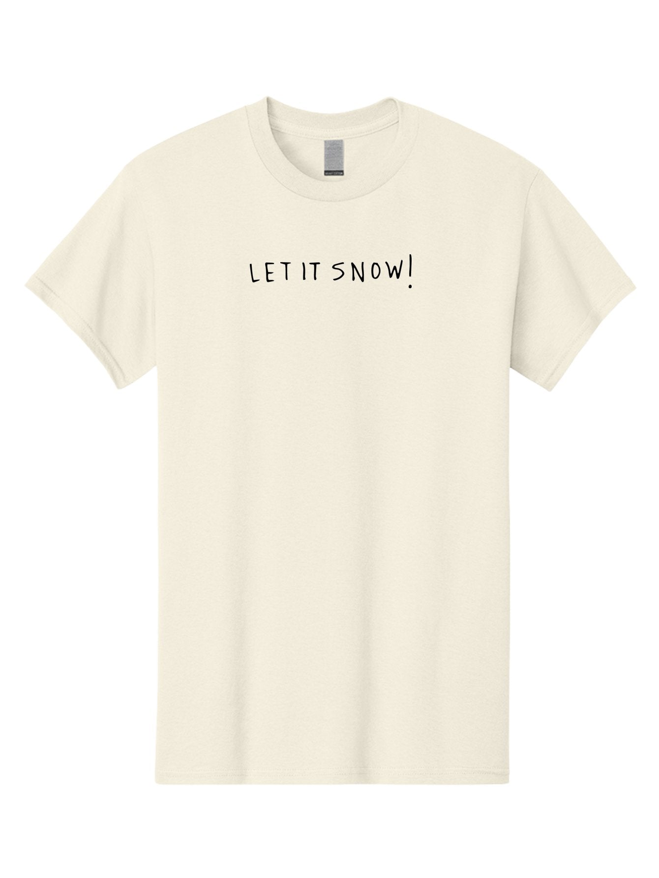 Let-It-Snow-1 Men'S Graphic Tee, 100% Cotton, Comfortable Casual Summer Wear, Machine Washable, Winter Wonderland, Let It Snow, Snowflakes, Cold Weather, Festive Season, Holiday Vibes, Winter Magic, Snowfall -  Aaa968 6