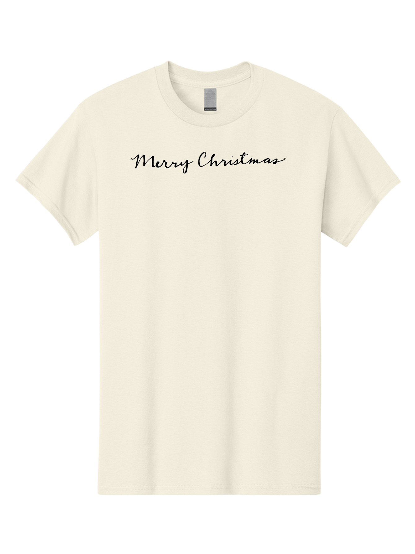 Merry-Christmas-2 Men'S Graphic Tee, 100% Cotton, Comfortable Casual Summer Wear, Machine Washable, Christmas Greeting, Holiday Message, Festive Wishes, Merry Christmas Card, Black Cursive Text, Holiday Season, Christmas Celebration -  Aaa981 27