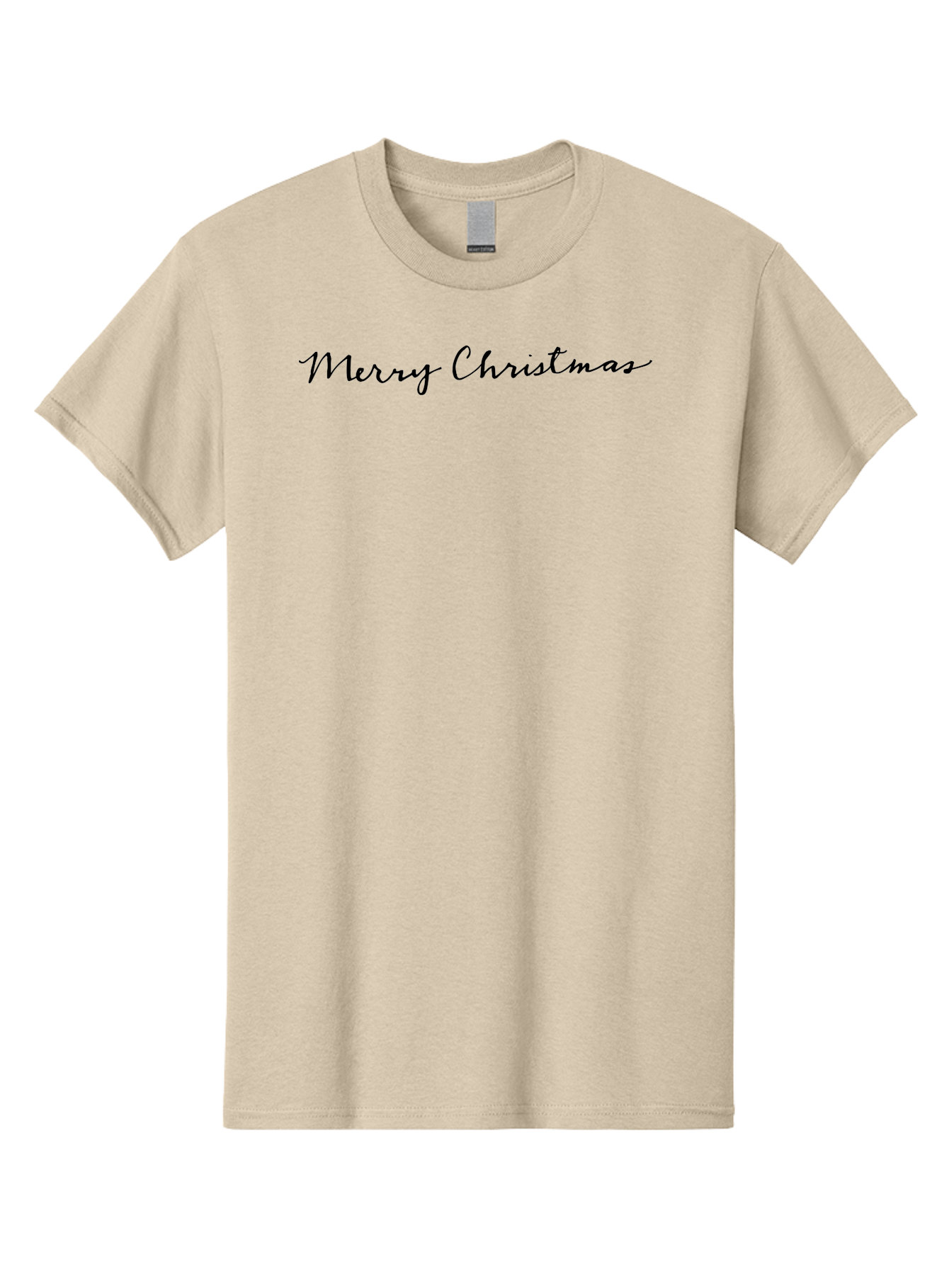 Merry-Christmas-2 Men'S Graphic Tee, 100% Cotton, Comfortable Casual Summer Wear, Machine Washable, Christmas Greeting, Holiday Message, Festive Wishes, Merry Christmas Card, Black Cursive Text, Holiday Season, Christmas Celebration -  Aaa981 9
