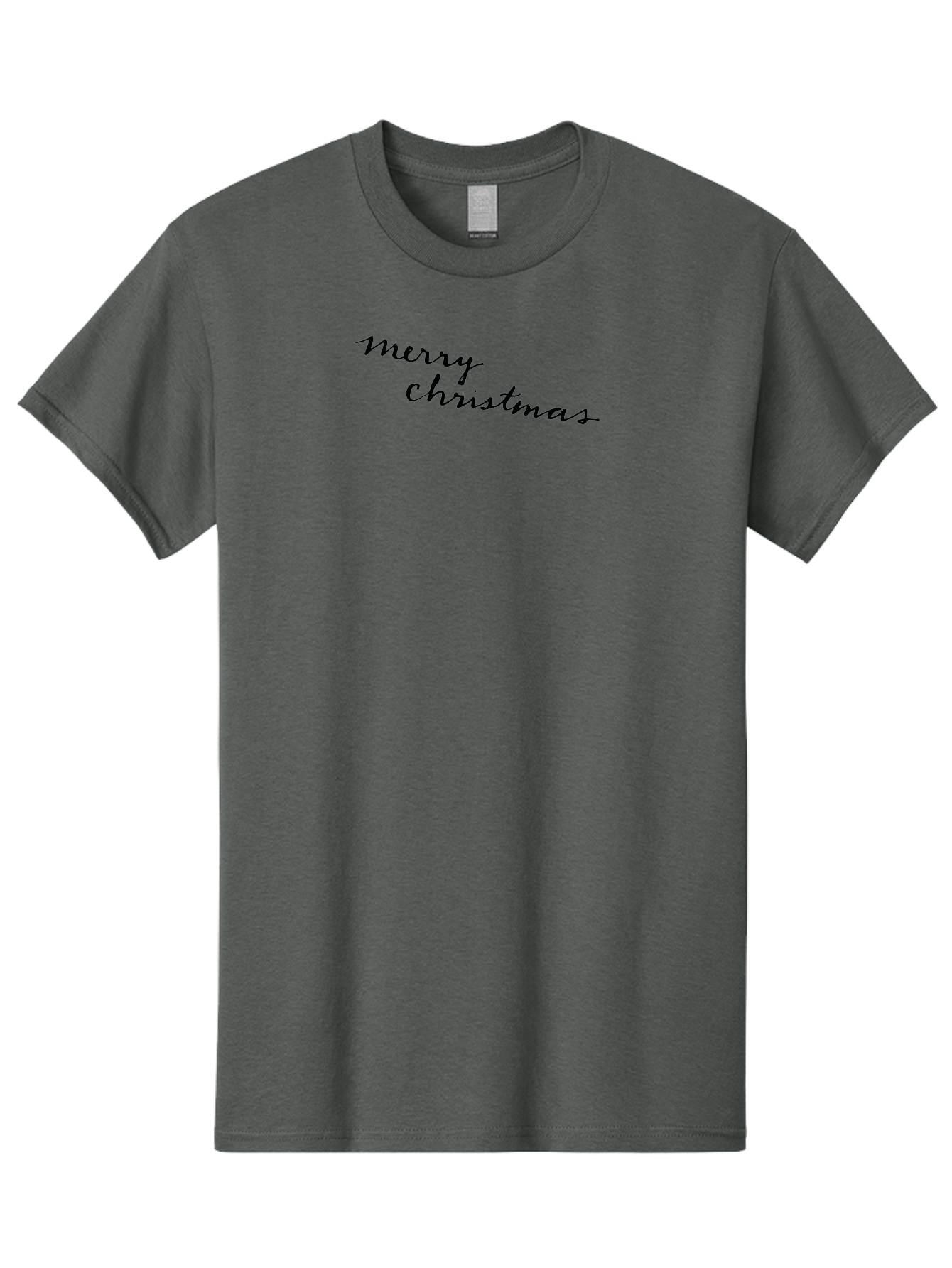 Merry-Christmas-3 Men'S Graphic Tee, 100% Cotton, Comfortable Casual Summer Wear, Machine Washable, Merry Christmas Greeting, Holiday Wishes, Festive Season, Christmas Message, Black Cursive Text, Winter Celebration, Holiday Cheer -  Aaa982 21