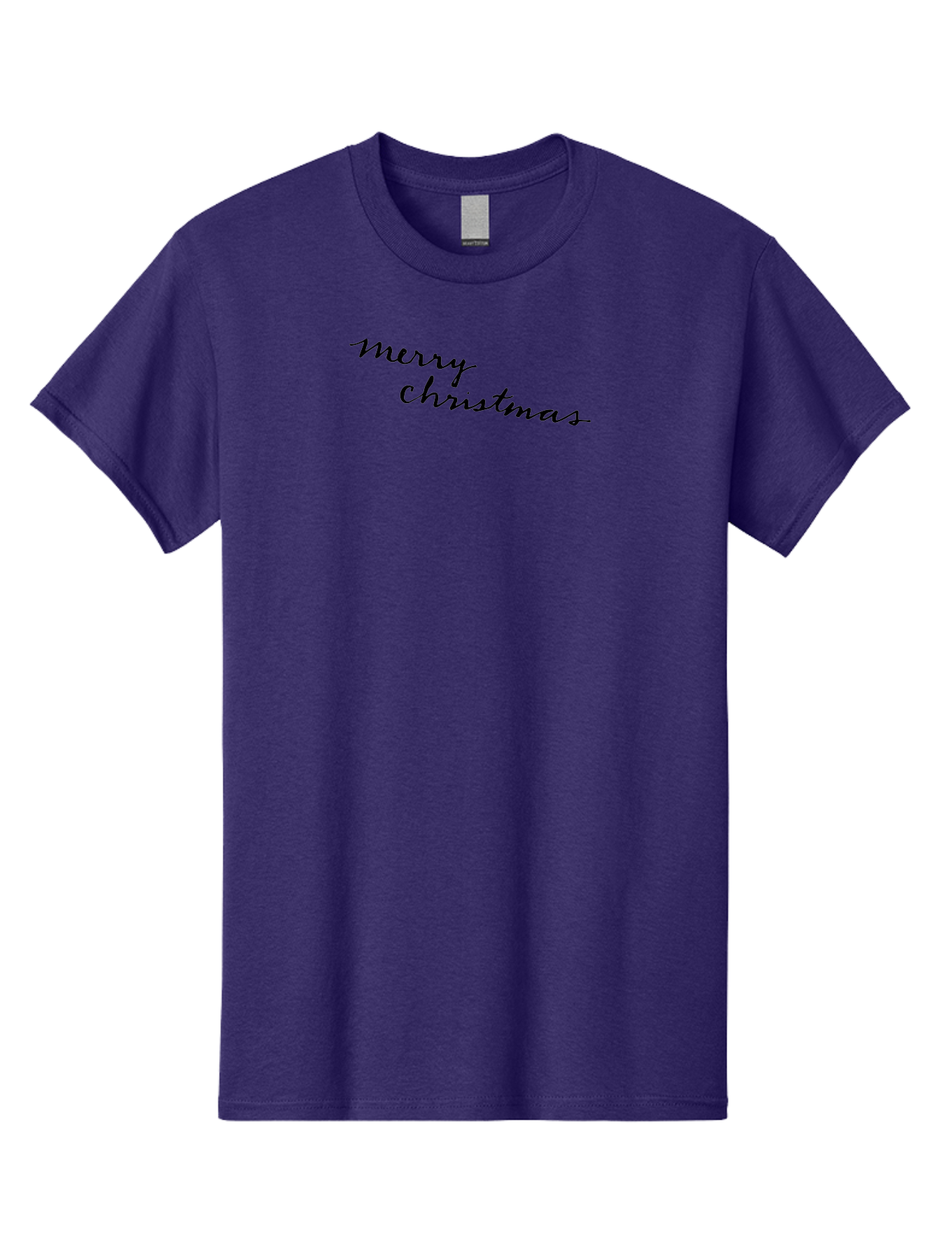 Merry-Christmas-3 Men'S Graphic Tee, 100% Cotton, Comfortable Casual Summer Wear, Machine Washable, Merry Christmas Greeting, Holiday Wishes, Festive Season, Christmas Message, Black Cursive Text, Winter Celebration, Holiday Cheer -  Aaa982 27