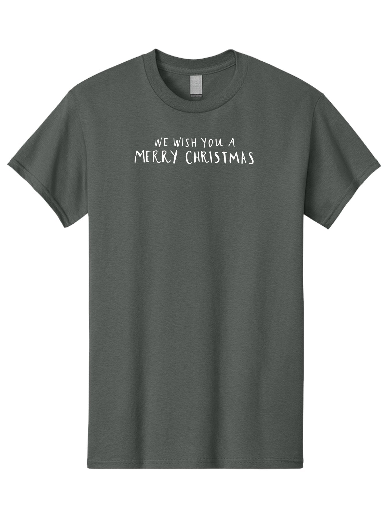 Merry-Christmas-4 Men'S Graphic Tee, 100% Cotton, Comfortable Casual Summer Wear, Machine Washable, Merry Christmas Wishes, Holiday Greeting, Festive Season, Christmas Message, Happy Holidays, Joyful Wishes, Seasonal Cheer -  Aaa983