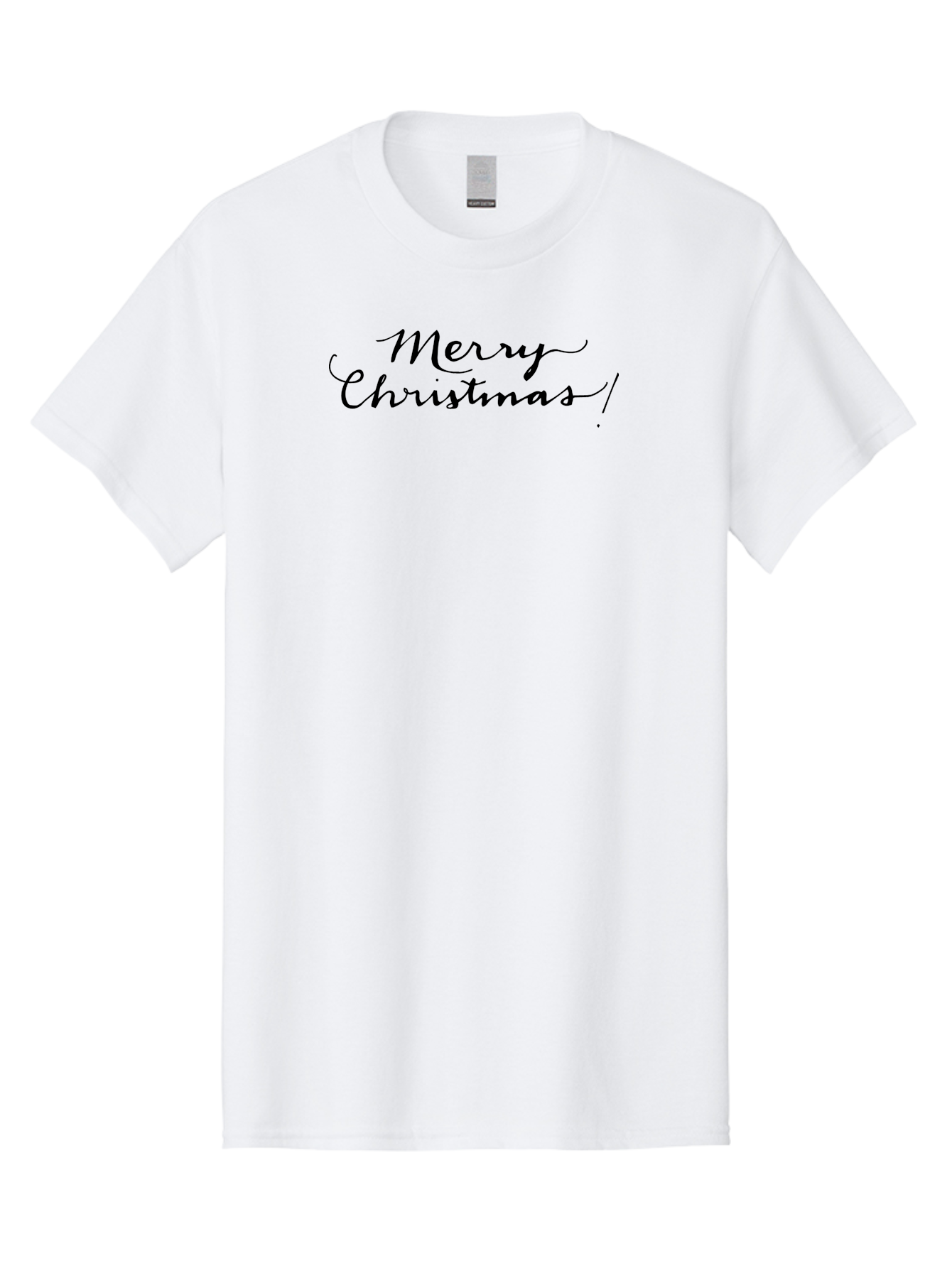 Merry-Christmas-5 Men'S Graphic Tee, 100% Cotton, Comfortable Casual Summer Wear, Machine Washable, Merry Christmas, Holiday Greeting, Festive Wishes, Black Calligraphy, Christmas Message, Winter Holiday, Season'S Greetings -  Aaa984 15