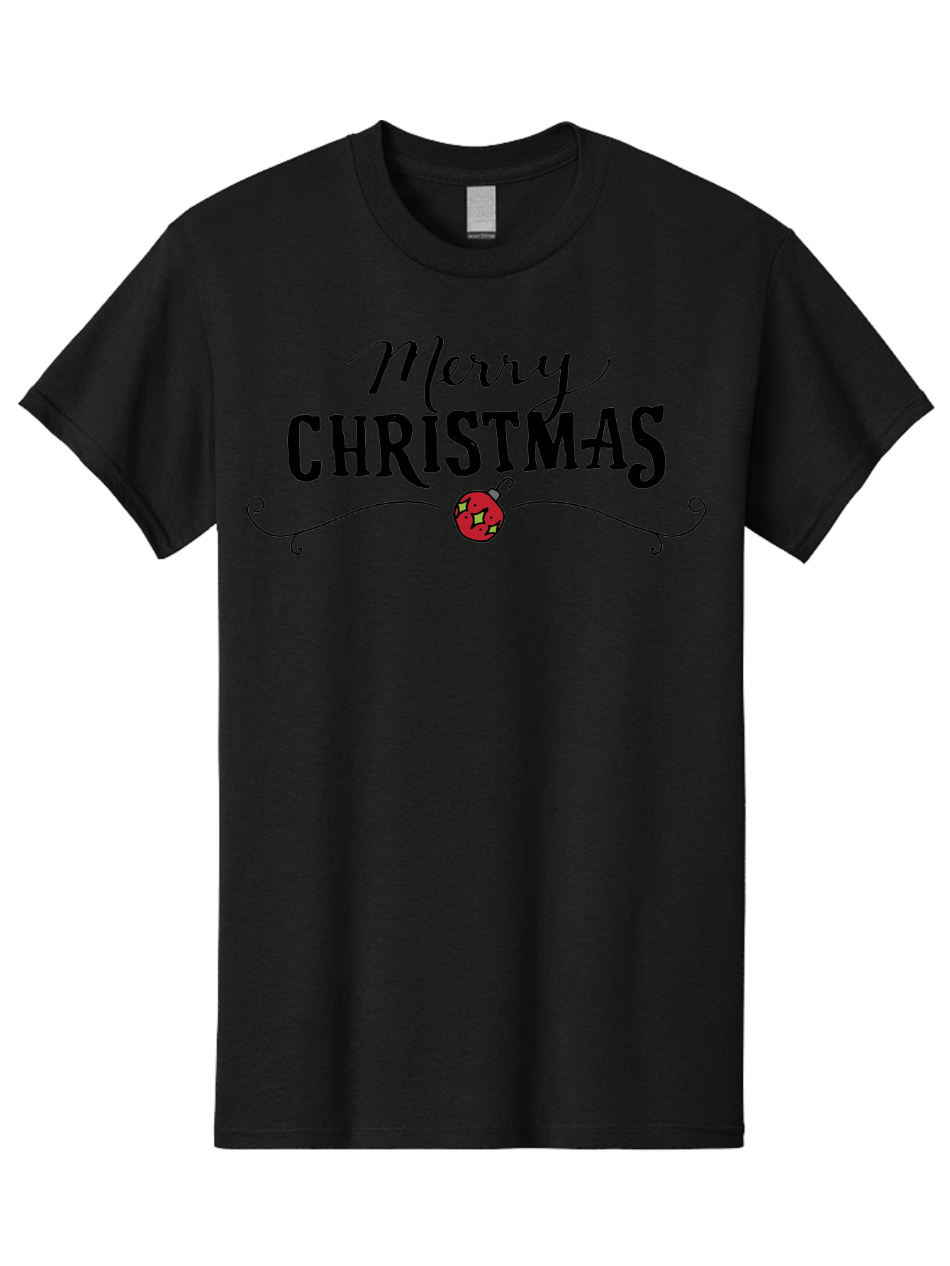 Merry-Christmas-6 Men'S Graphic Tee, 100% Cotton, Comfortable Casual Summer Wear, Machine Washable, Merry Christmas, Festive Greetings, Holiday Wishes, Christmas Decoration, Red Ornament, Celebration, Winter Holiday, Seasonal Message -  Aaa985 27