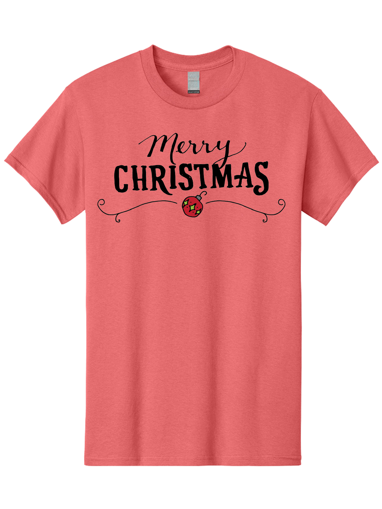 Merry-Christmas-6 Men'S Graphic Tee, 100% Cotton, Comfortable Casual Summer Wear, Machine Washable, Merry Christmas, Festive Greetings, Holiday Wishes, Christmas Decoration, Red Ornament, Celebration, Winter Holiday, Seasonal Message -  Aaa985 29