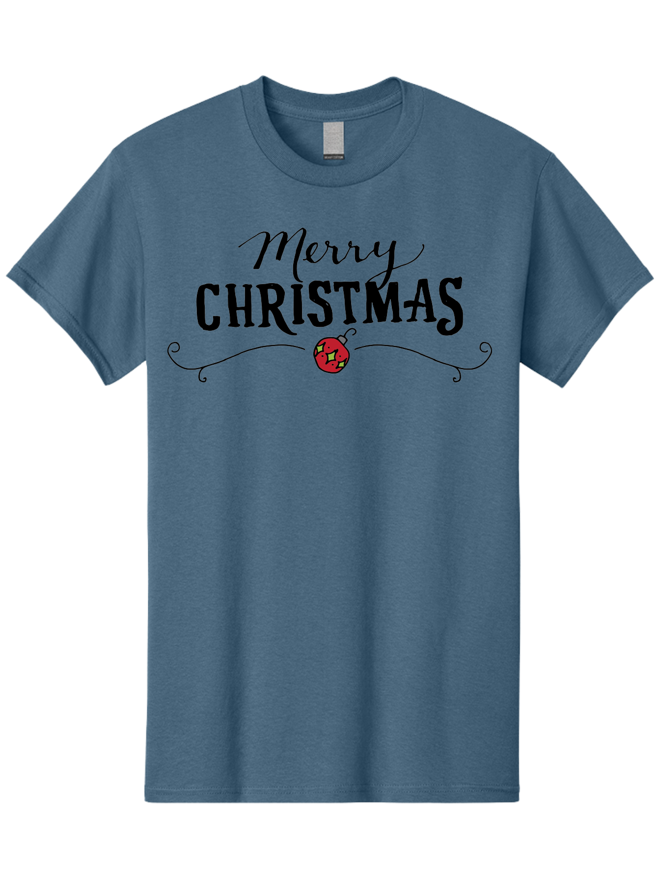 Merry-Christmas-6 Men'S Graphic Tee, 100% Cotton, Comfortable Casual Summer Wear, Machine Washable, Merry Christmas, Festive Greetings, Holiday Wishes, Christmas Decoration, Red Ornament, Celebration, Winter Holiday, Seasonal Message -  Aaa985 13