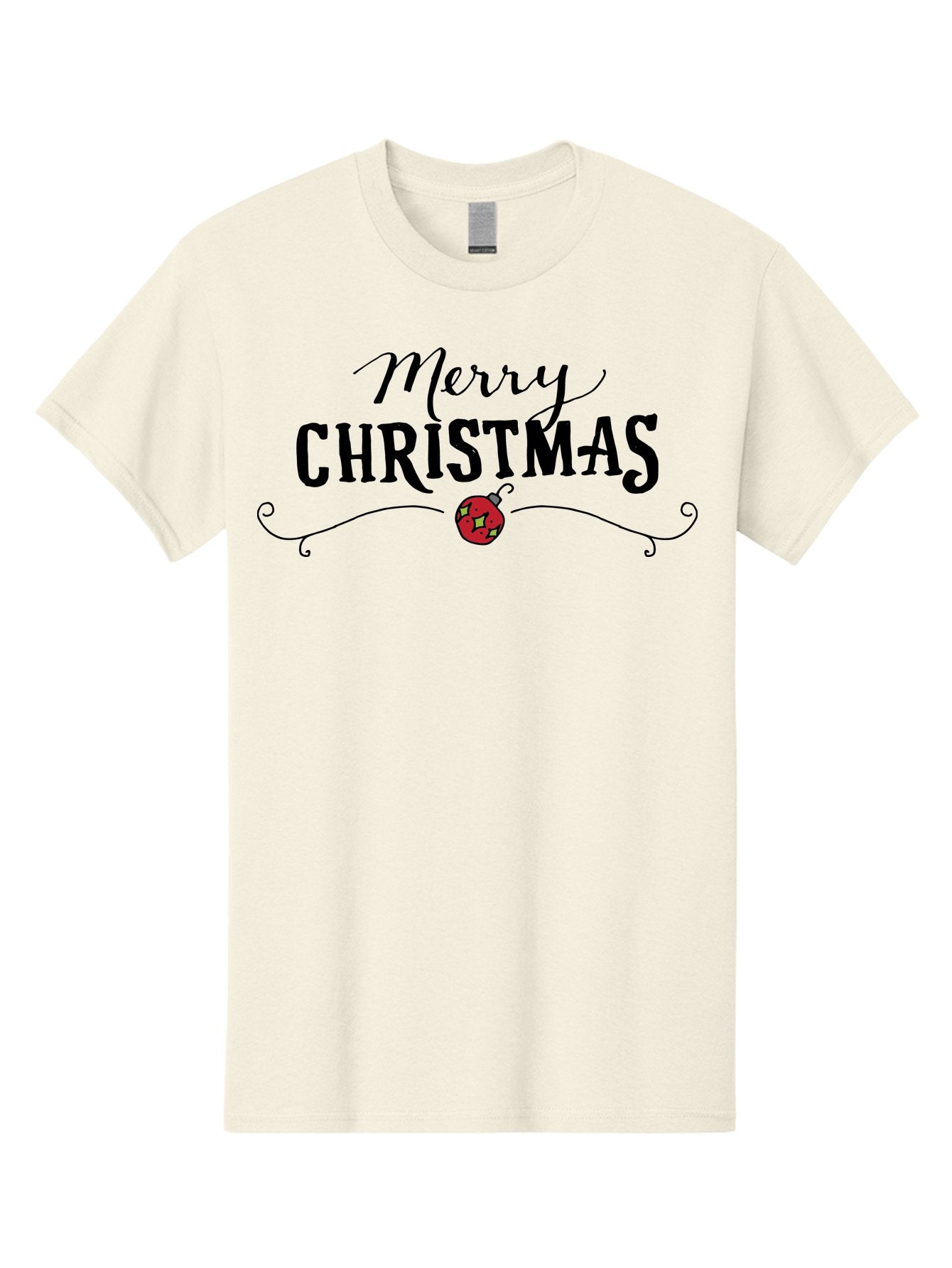 Merry-Christmas-6 Men'S Graphic Tee, 100% Cotton, Comfortable Casual Summer Wear, Machine Washable, Merry Christmas, Festive Greetings, Holiday Wishes, Christmas Decoration, Red Ornament, Celebration, Winter Holiday, Seasonal Message -  Aaa985 12