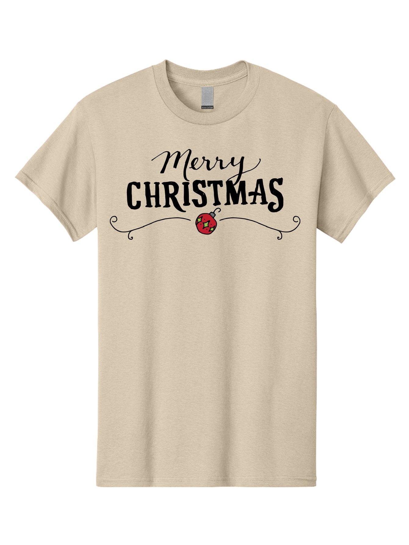 Merry-Christmas-6 Men'S Graphic Tee, 100% Cotton, Comfortable Casual Summer Wear, Machine Washable, Merry Christmas, Festive Greetings, Holiday Wishes, Christmas Decoration, Red Ornament, Celebration, Winter Holiday, Seasonal Message -  Aaa985 10