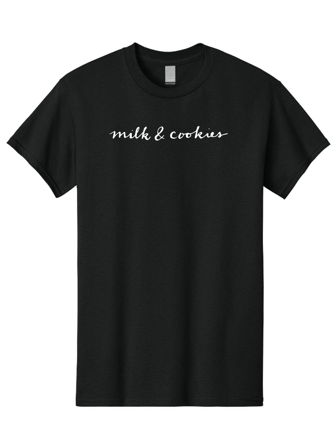 Milk-Cookies-1 Men'S Graphic Tee, 100% Cotton, Comfortable Casual Summer Wear, Machine Washable, Milk And Cookies, Sweet Treats, Dessert Lovers, Cookie Cravings, Nostalgic Vibe, Homey Feel, Comfort Food -  Aaa992 13