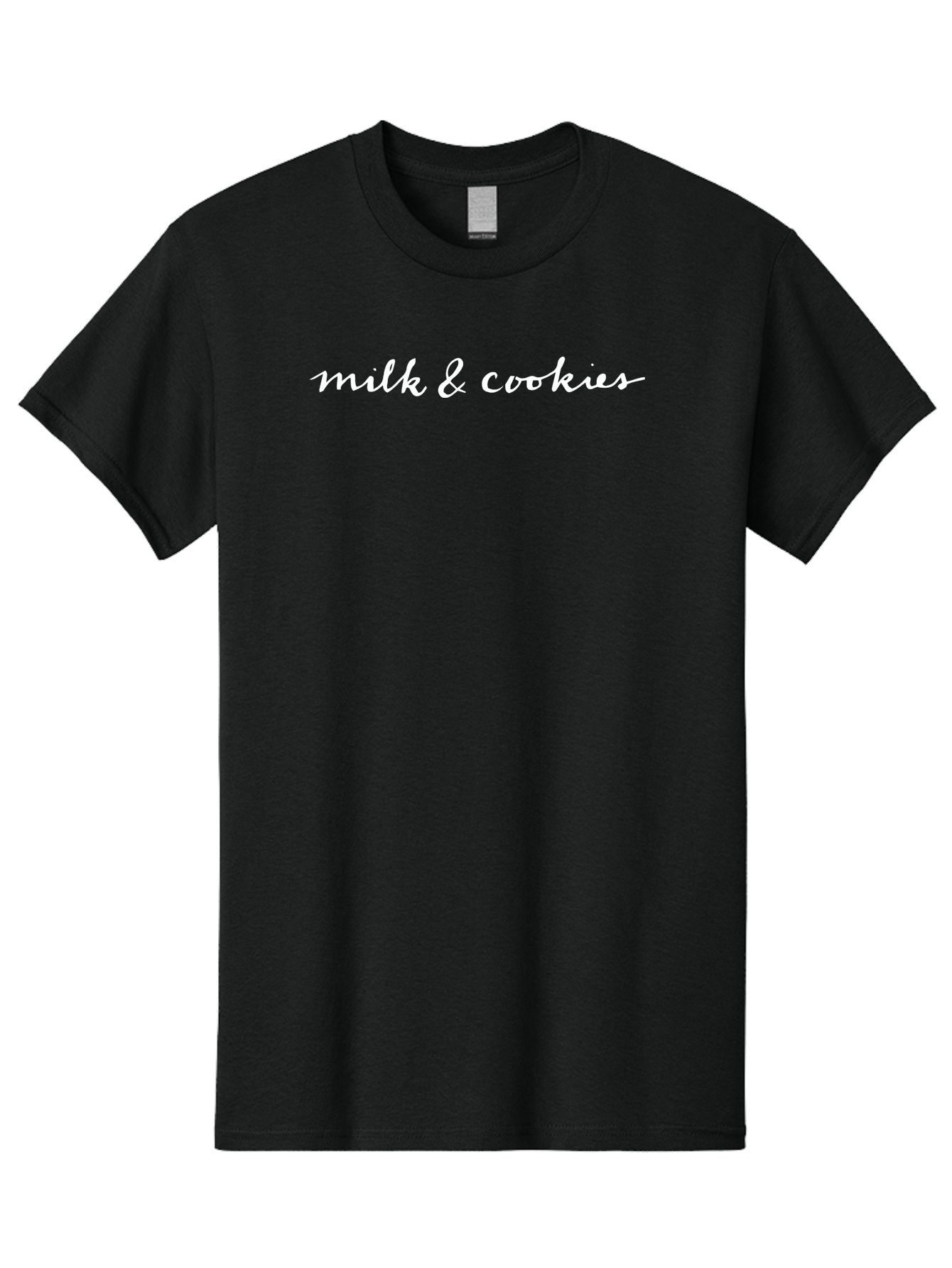Milk-Cookies-1 Men'S Graphic Tee, 100% Cotton, Comfortable Casual Summer Wear, Machine Washable, Milk And Cookies, Sweet Treats, Dessert Lovers, Cookie Cravings, Nostalgic Vibe, Homey Feel, Comfort Food -  Aaa992 3