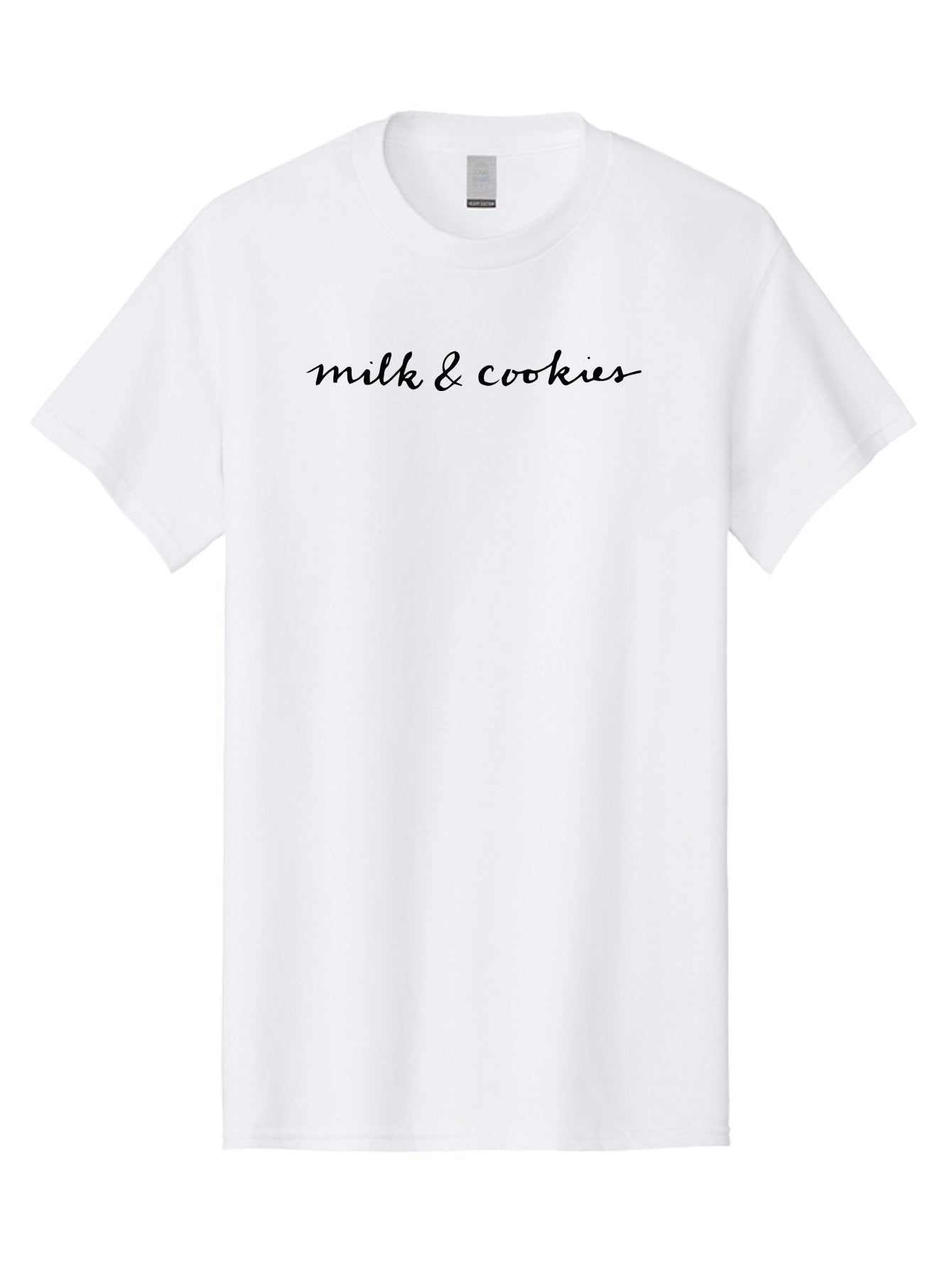 Milk-Cookies Men'S Graphic Tee, 100% Cotton, Comfortable Casual Summer Wear, Machine Washable, Milk And Cookies, Sweet Treats, Dessert Lovers, Cookie Lovers, Milk And Cookies Theme, Tasty Delights, Yummy Treats -  Aaa993 6