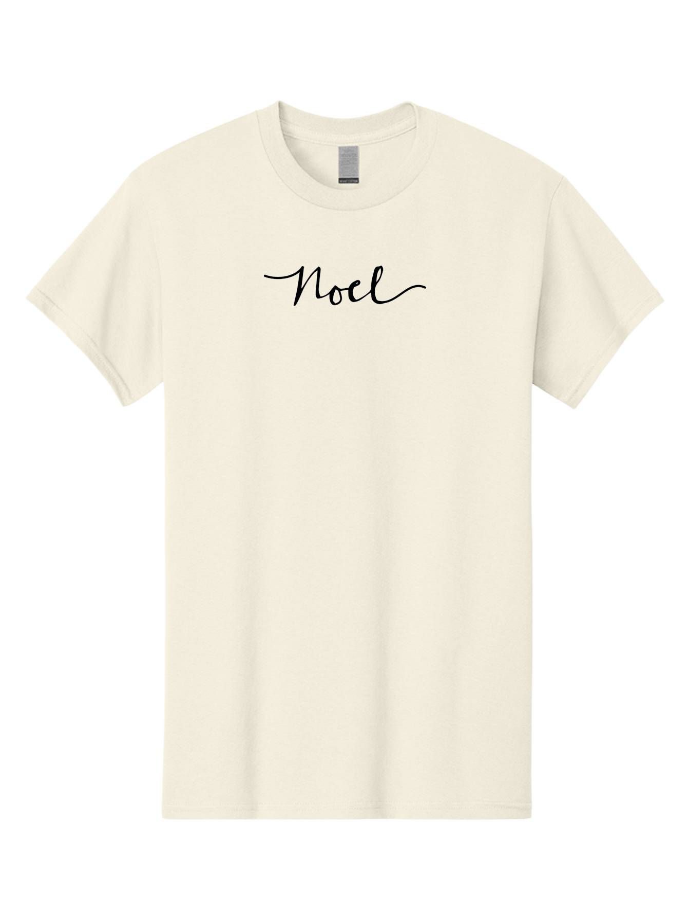 Noel-1 Men'S Graphic Tee, 100% Cotton, Comfortable Casual Summer Wear, Machine Washable, Noel, Cursive Script, Black Text, Holiday Greeting, Festive Typography, Christmas Card, Elegant Font, Winter Season, Seasonal Decor Aab006 15