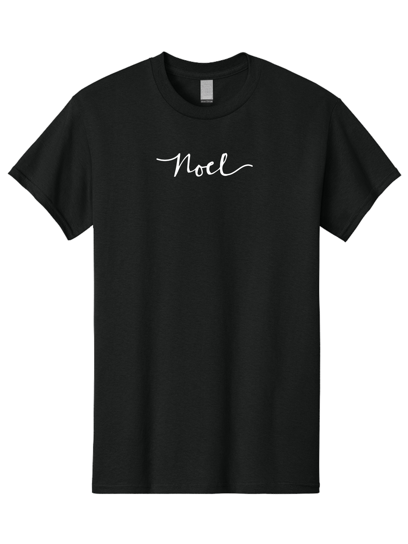 Noel-3 Men'S Graphic Tee, 100% Cotton, Comfortable Casual Summer Wear, Machine Washable, Noel, Cursive Script, Christmas Name, Holiday Greeting, Festive Typography, Elegant Lettering, Winter Wonderland Aab008 3