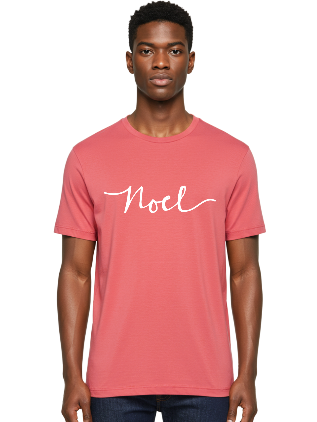 Noel-3 Men'S Graphic Tee, 100% Cotton, Comfortable Casual Summer Wear, Machine Washable, Noel, Cursive Script, Christmas Name, Holiday Greeting, Festive Typography, Elegant Lettering, Winter Wonderland Aab008 8