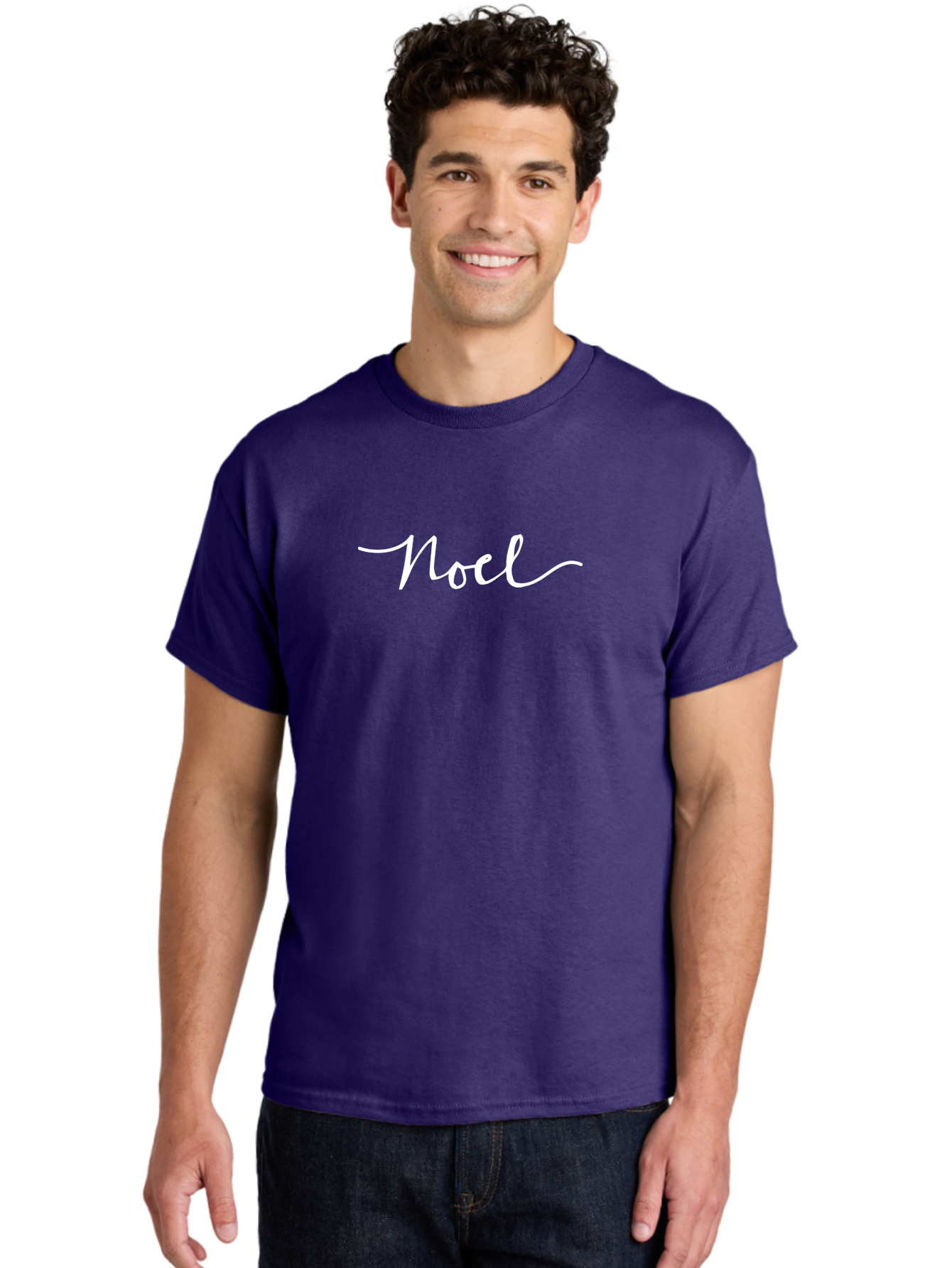 Noel-3 Men'S Graphic Tee, 100% Cotton, Comfortable Casual Summer Wear, Machine Washable, Noel, Cursive Script, Christmas Name, Holiday Greeting, Festive Typography, Elegant Lettering, Winter Wonderland Aab008 10