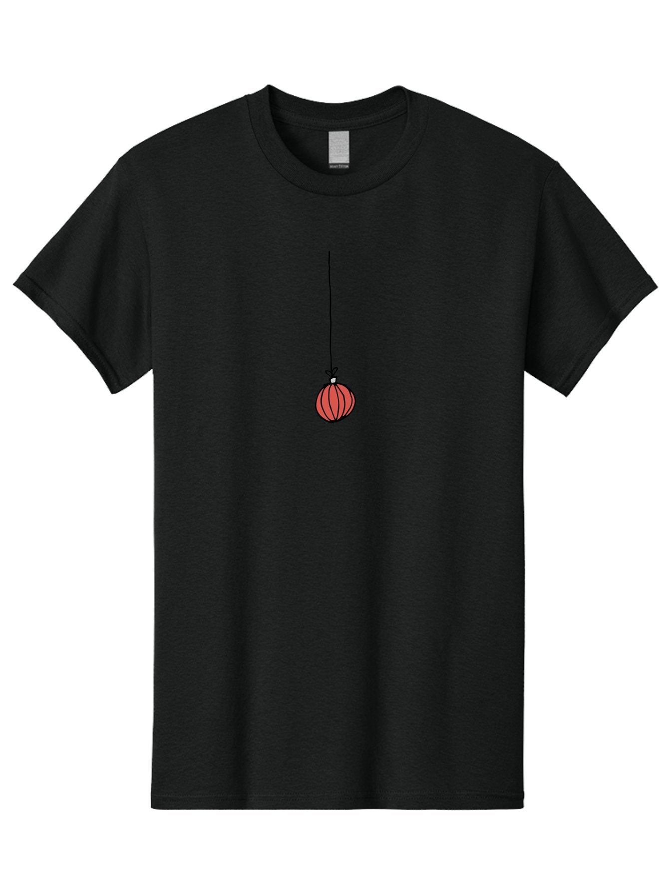 Onion Men'S Graphic Tee, 100% Cotton, Comfortable Casual Summer Wear, Machine Washable, Hanging Onion, Cartoon Style, Simple Illustration, Red Onion, Black Outline, Kitchen Ingredient, Food Illustration, Cooking Graphic Aab022