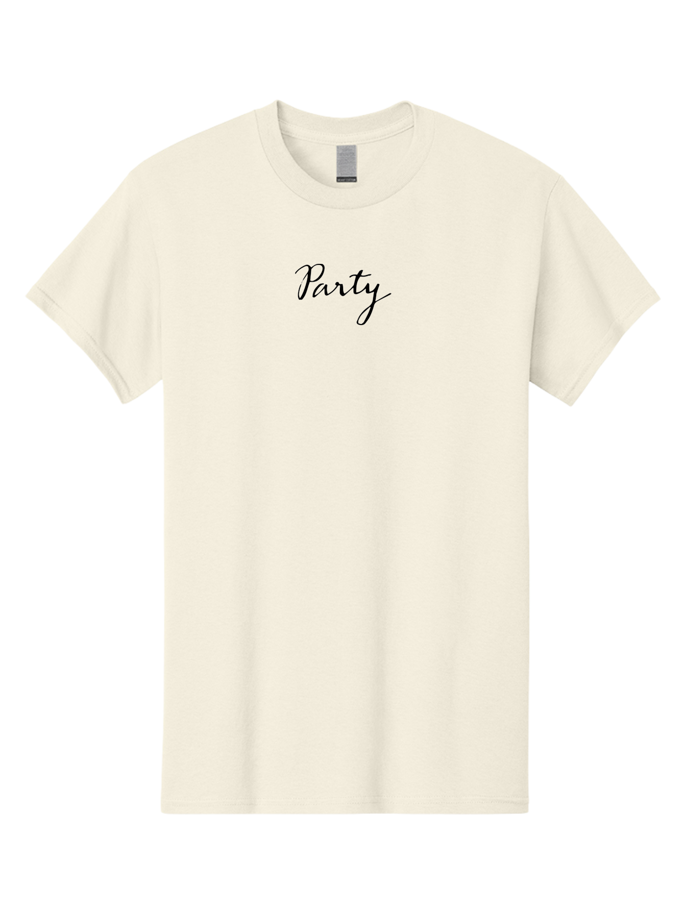 Party-1 Men'S Graphic Tee, 100% Cotton, Comfortable Casual Summer Wear, Machine Washable, Party Theme, Celebration Graphics, Festive Design, Party Invitation, Event Promotion, Cursive Text Aab023 17