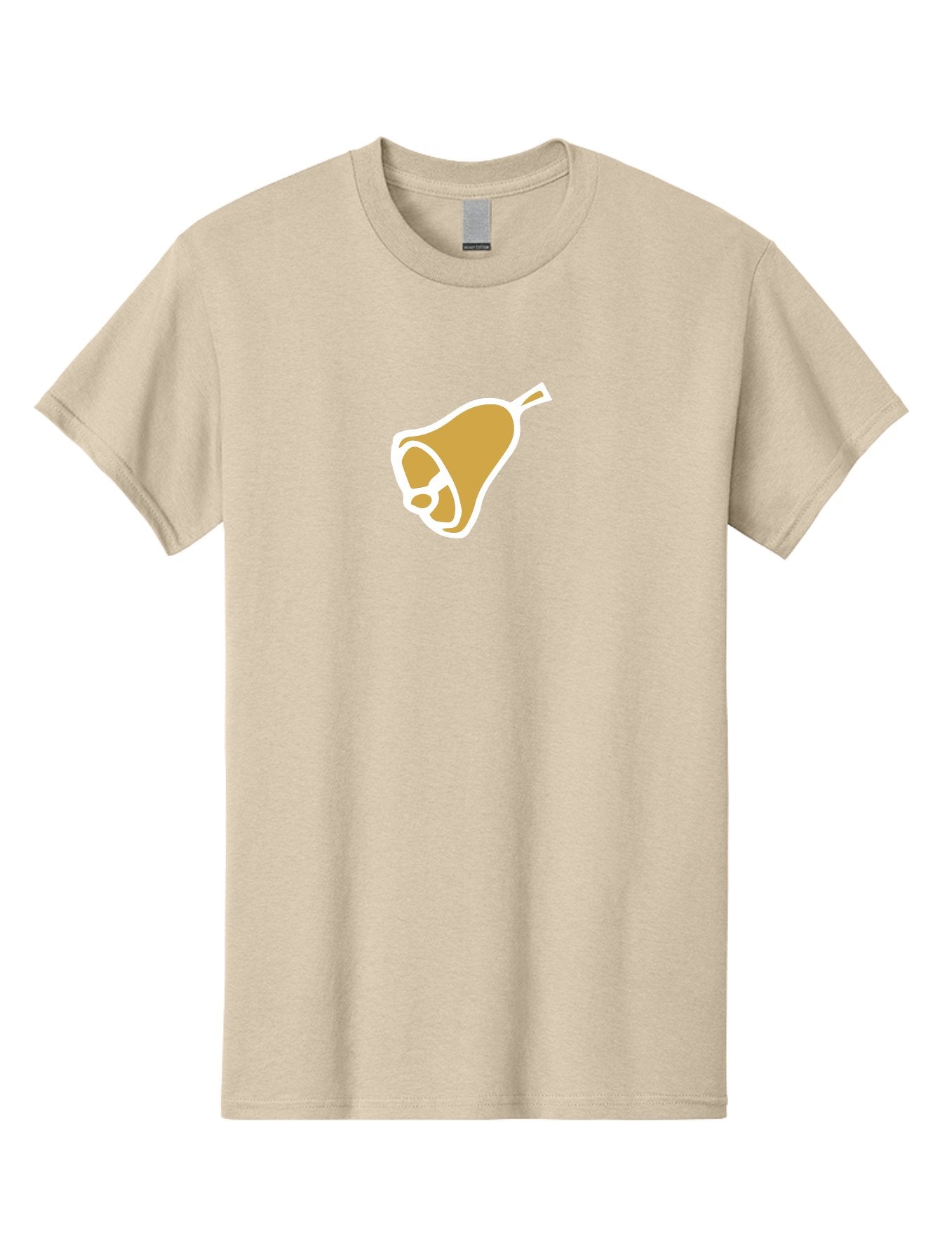 Pear Men'S Graphic Tee, 100% Cotton, Comfortable Casual Summer Wear, Machine Washable, Pear Fruit, Simple Illustration, Minimalist Design, Yellow Pear, White Outline, Healthy Snack, Organic Produce, Fruit Icon Aab030 6
