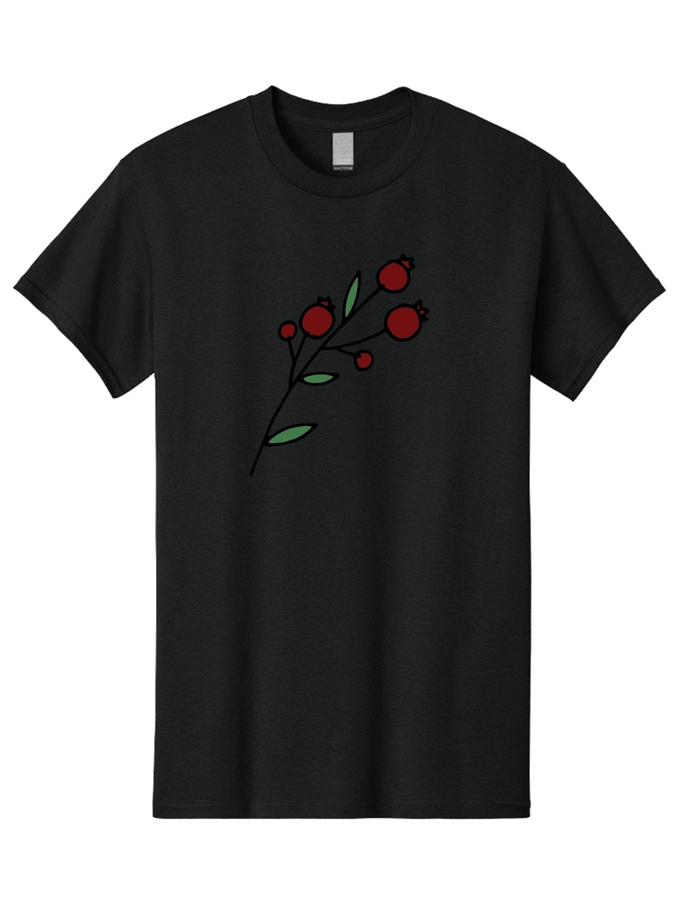 Pomegranate Men'S Graphic Tee, 100% Cotton, Comfortable Casual Summer Wear, Machine Washable, Poppies, Red Flowers, Simple Illustration, Floral Design, Minimalist Art, Cartoon Style, Poppy Flowers, Botanical Illustration, Red Poppies Aab054 14