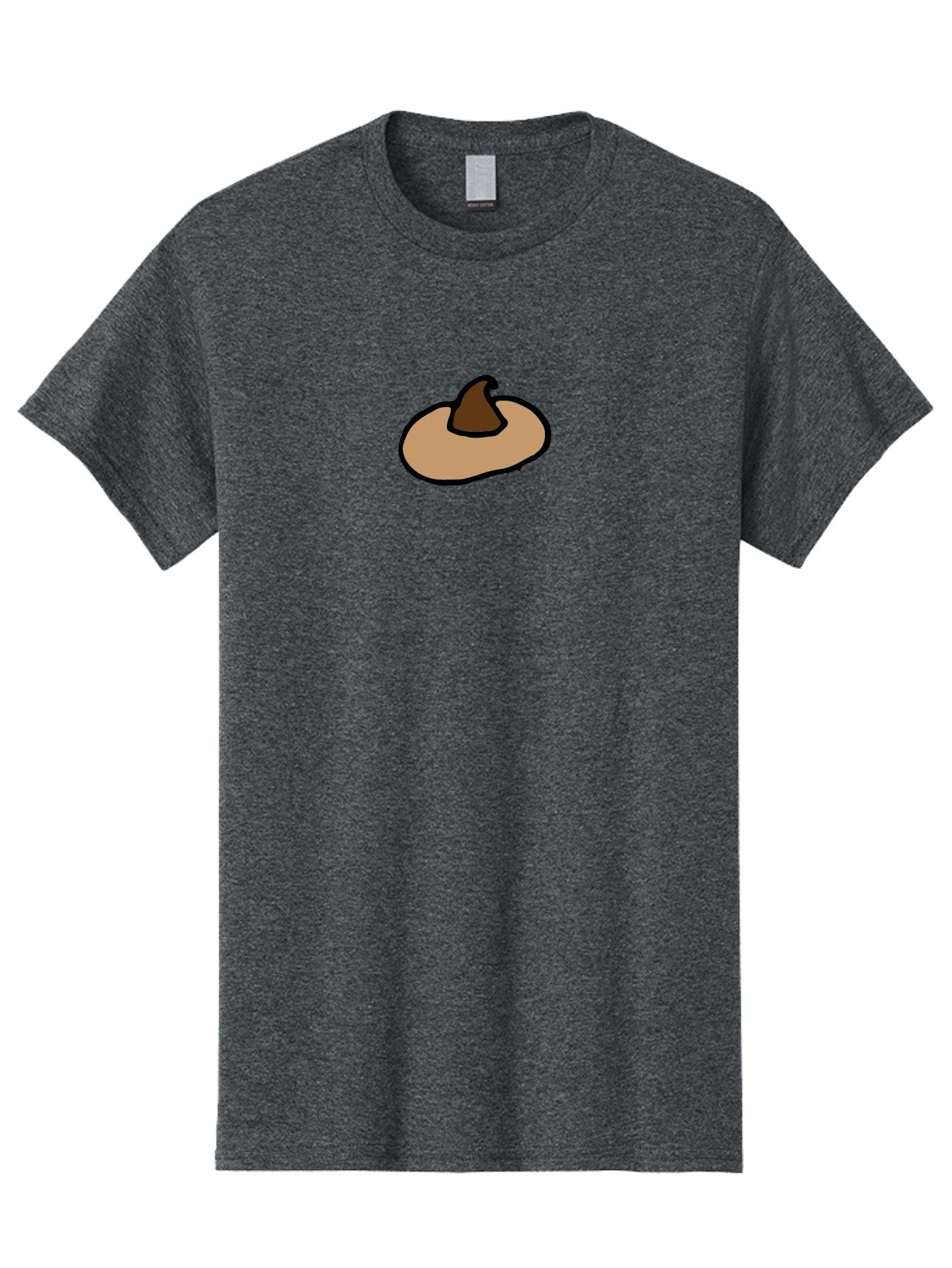 Pumpkin-Cartoon Men'S Graphic Tee, 100% Cotton, Comfortable Casual Summer Wear, Machine Washable, Witch Hat, Cartoon Style, Brown Hat, Magic Accessories, Fantasy Elements, Simple Design, Halloween Theme, Mystical Vibe Aab058 3