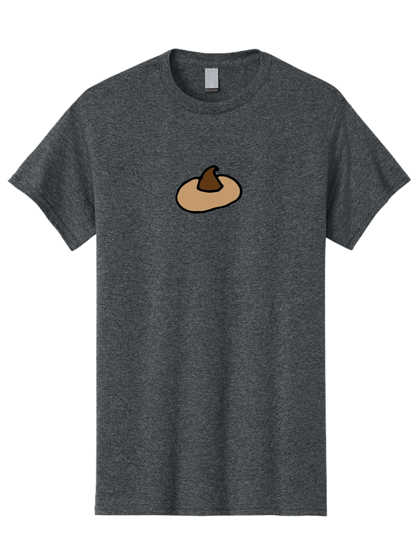Pumpkin-Cartoon Men'S Graphic Tee, 100% Cotton, Comfortable Casual Summer Wear, Machine Washable, Witch Hat, Cartoon Style, Brown Hat, Magic Accessories, Fantasy Elements, Simple Design, Halloween Theme, Mystical Vibe Aab058 7