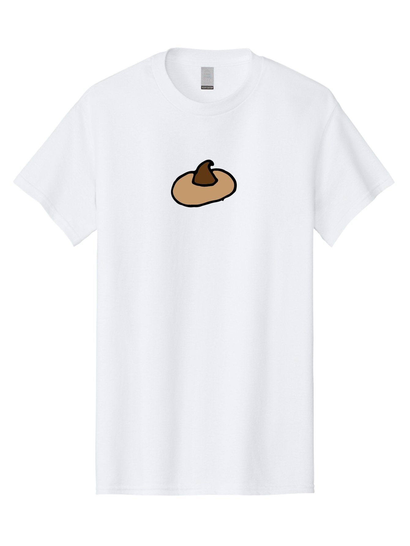 Pumpkin-Cartoon Men'S Graphic Tee, 100% Cotton, Comfortable Casual Summer Wear, Machine Washable, Witch Hat, Cartoon Style, Brown Hat, Magic Accessories, Fantasy Elements, Simple Design, Halloween Theme, Mystical Vibe Aab058 9
