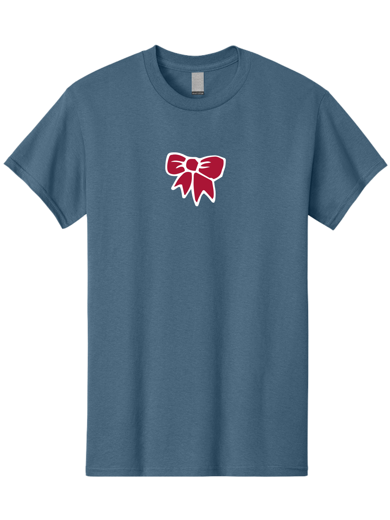 Red-Bow-1 Men'S Graphic Tee, 100% Cotton, Comfortable Casual Summer Wear, Machine Washable, Red Bow, Ribbon Decoration, Gift Wrapping, Festive Symbol, Elegant Design, Classic Motif, Decorative Element, Stylish Accessory Aab066 11
