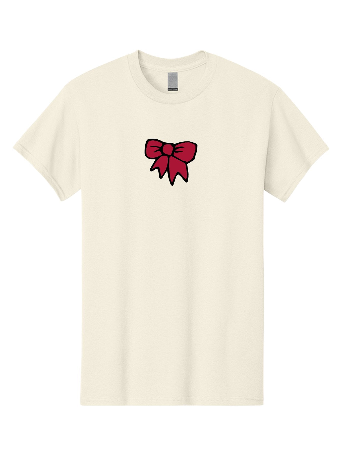 Red-Bow-2 Men'S Graphic Tee, 100% Cotton, Comfortable Casual Summer Wear, Machine Washable, Red Bow, Gift Wrapping, Ribbon Decoration, Festive Decor, Elegant Design, Stylish Accessory, Wrapping Ideas Aab067 5