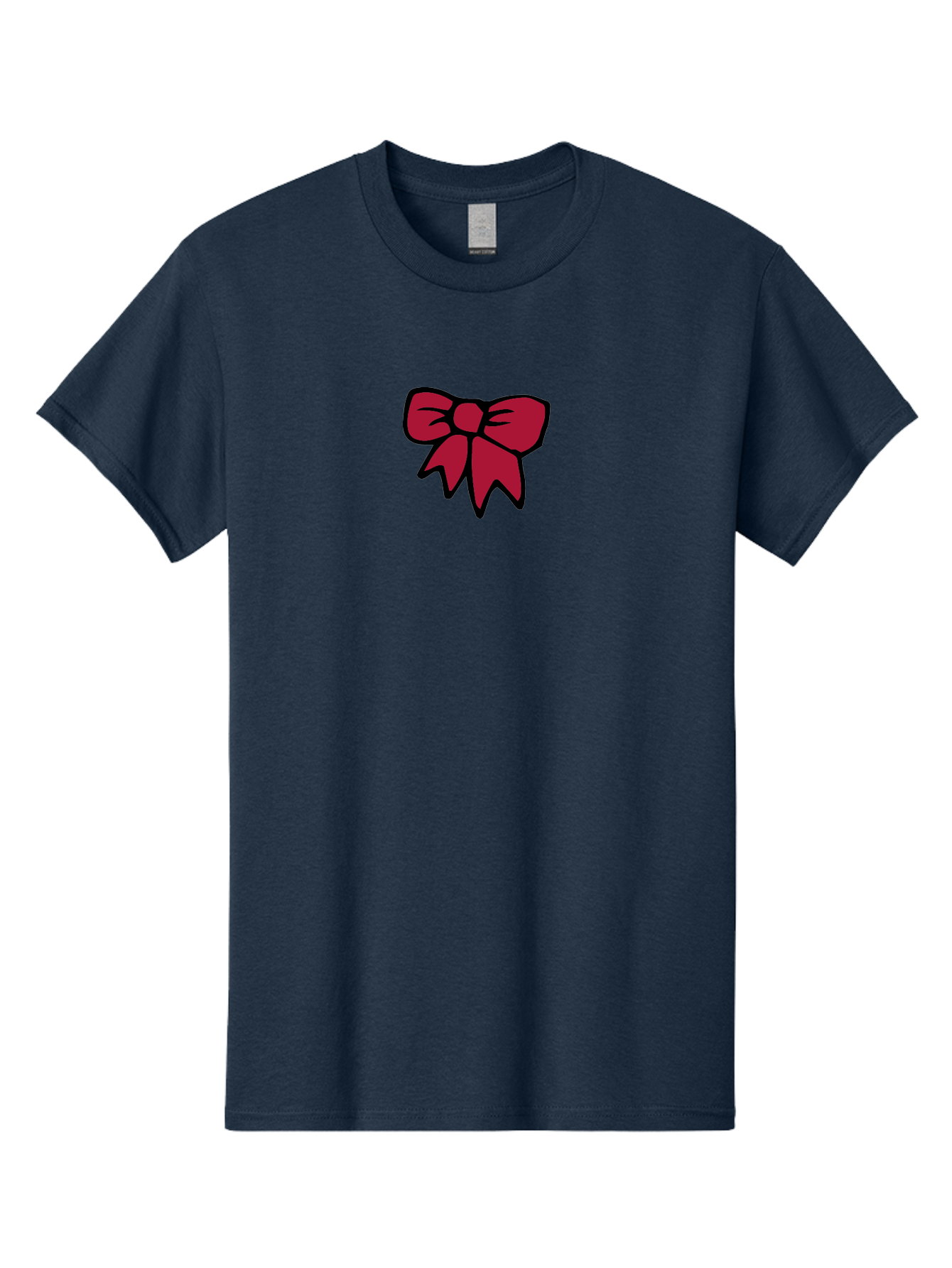Red-Bow-2 Men'S Graphic Tee, 100% Cotton, Comfortable Casual Summer Wear, Machine Washable, Red Bow, Gift Wrapping, Ribbon Decoration, Festive Decor, Elegant Design, Stylish Accessory, Wrapping Ideas Aab067 19