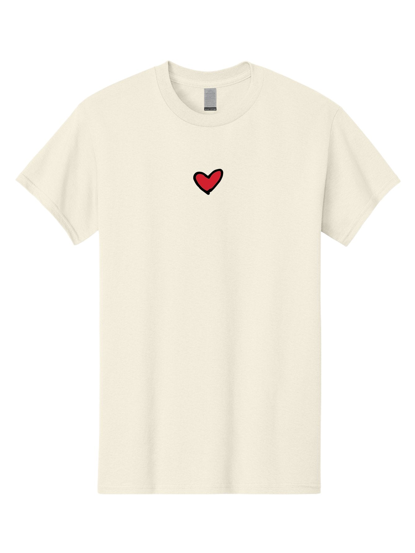 Red-Heart Men'S Graphic Tee, 100% Cotton, Comfortable Casual Summer Wear, Machine Washable, Simple Red Heart, Cartoon Heart, Heart Symbol, Love Sign, Valentines Day Icon, Red Heart Illustration, Heart Graphic Aab083 15