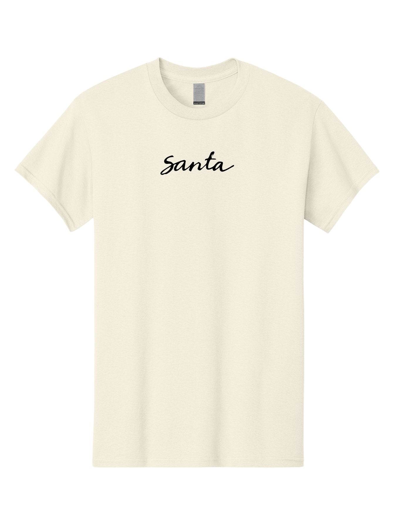 Santa-1 Men'S Graphic Tee, 100% Cotton, Comfortable Casual Summer Wear, Machine Washable, Santa, Christmas, Holiday Season, Festive, Jolly, Christmas Magic, Gift Giver, Sleigh Bells Aab090 14