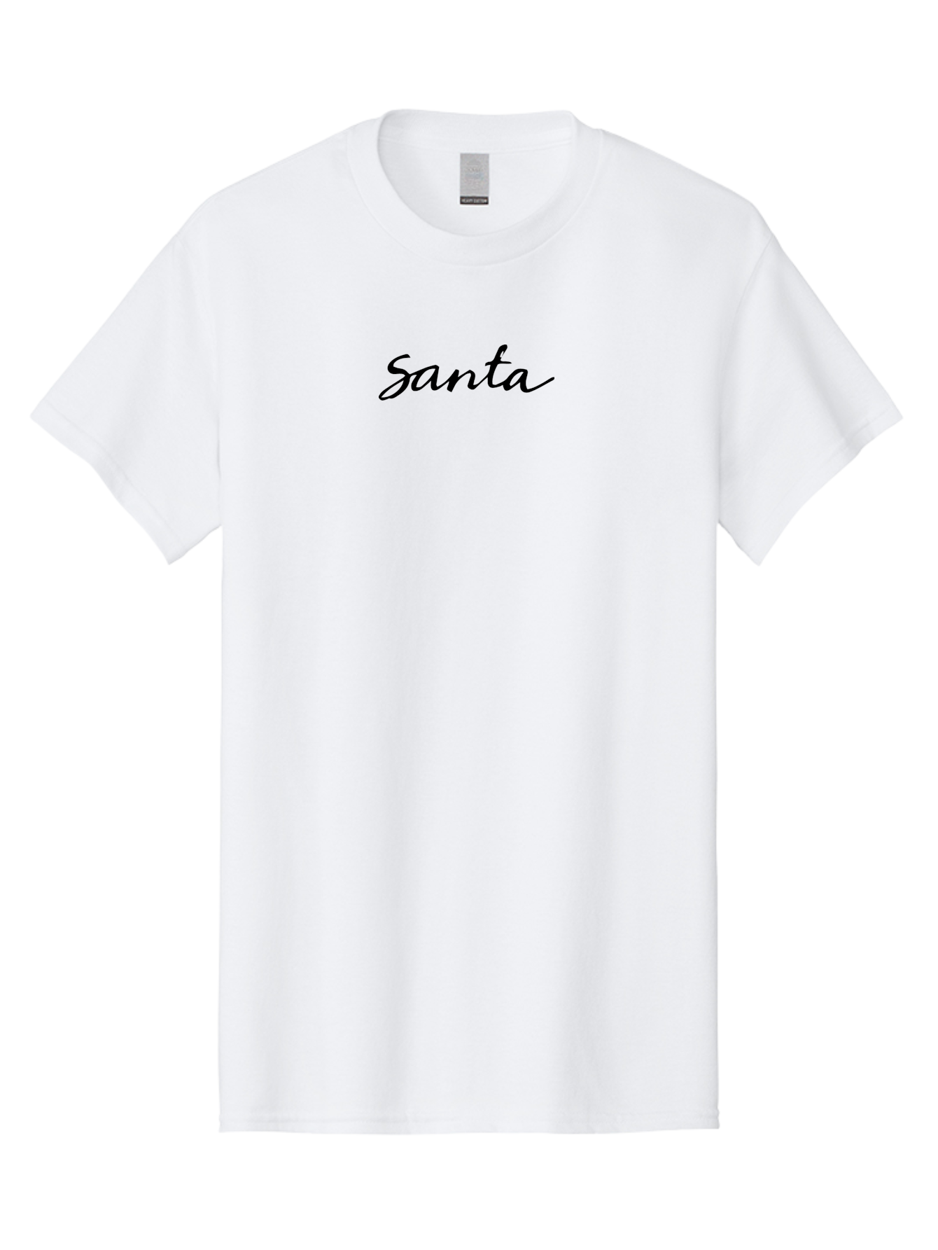 Santa-1 Men'S Graphic Tee, 100% Cotton, Comfortable Casual Summer Wear, Machine Washable, Santa, Christmas, Holiday Season, Festive, Jolly, Christmas Magic, Gift Giver, Sleigh Bells Aab090 29