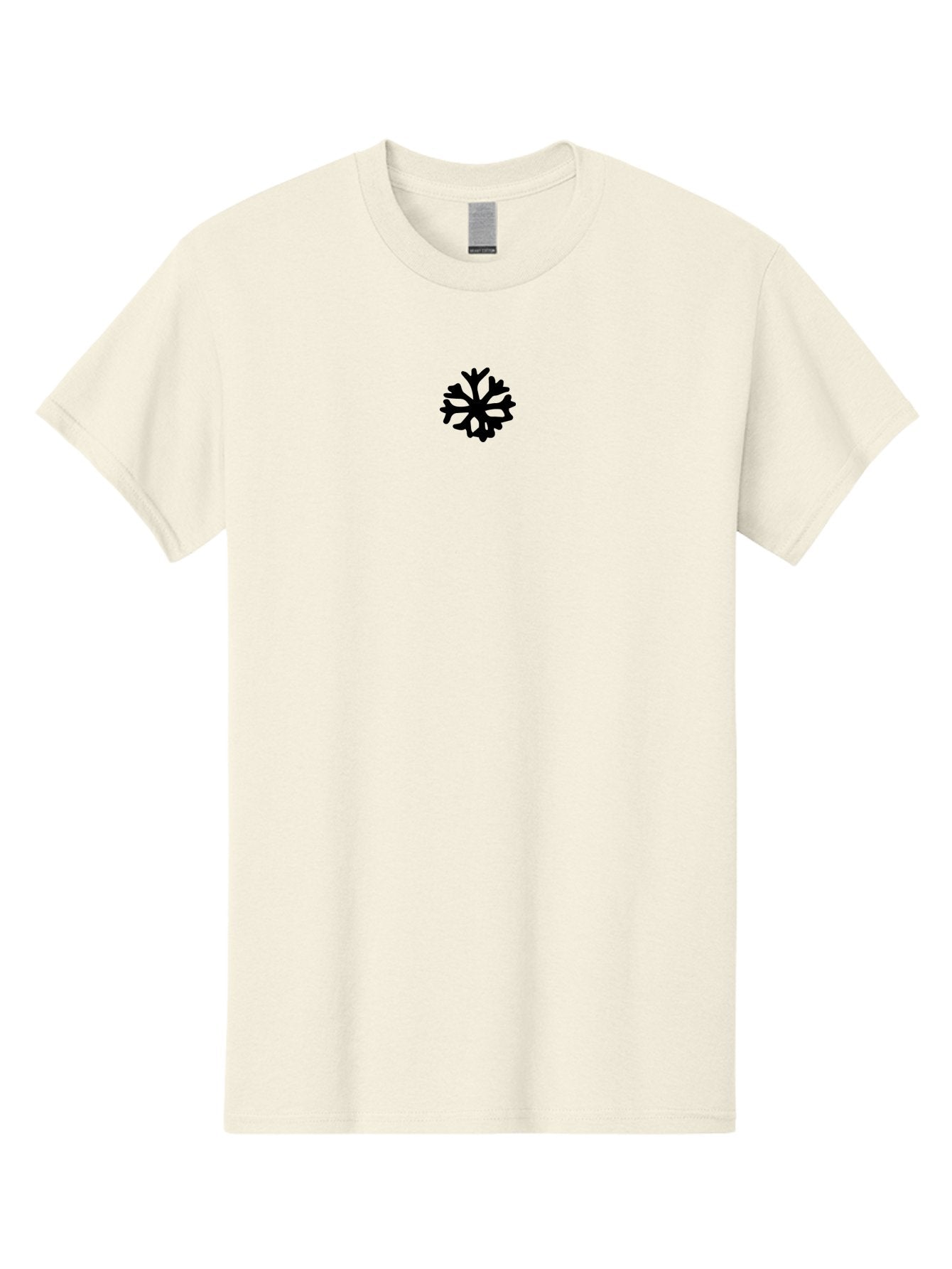 Snowflake-10 Men'S Graphic Tee, 100% Cotton, Comfortable Casual Summer Wear, Machine Washable, Snowflake Silhouette, Winter Symbol, Frosty Design, Intricate Patterns, Delicate Shape, Icy Motif, Seasonal Icon, Frosty Elements Aab112 3