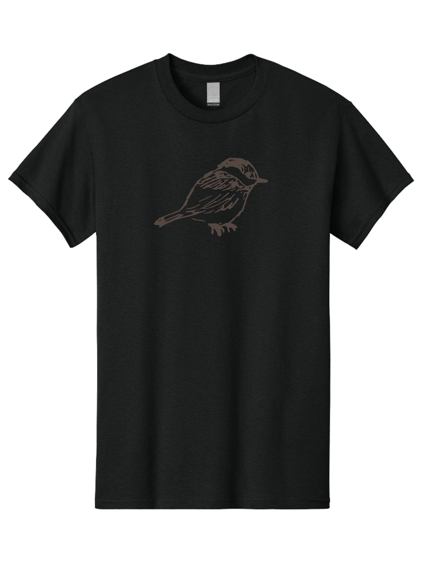 Sparrow Men'S Graphic Tee, 100% Cotton, Comfortable Casual Summer Wear, Machine Washable, Simple Bird, Illustration Art, Minimalist Design, Animal Graphics, Wildlife Illustration, Bird Species Aab130 12