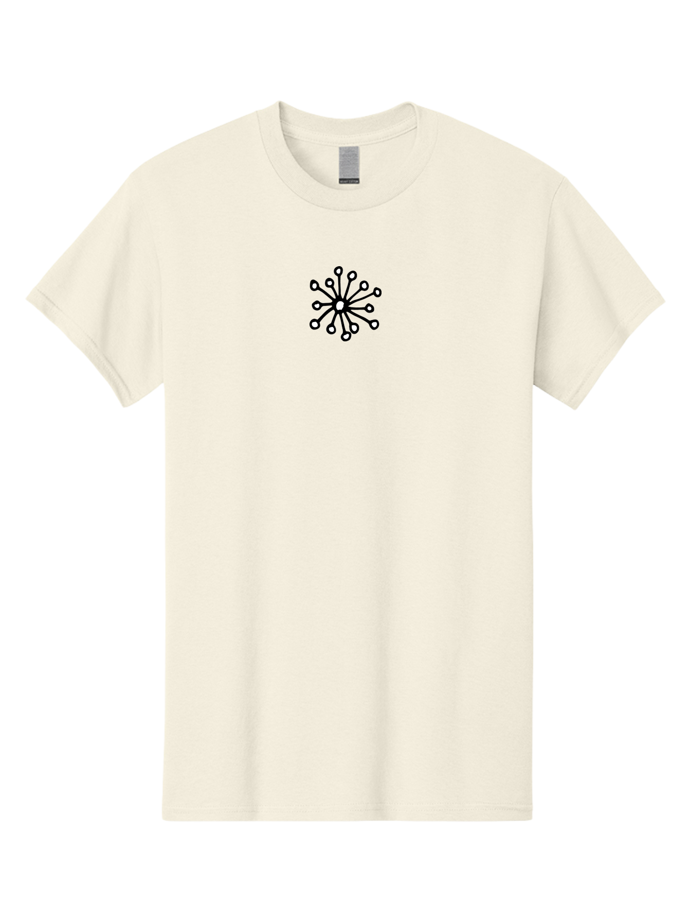Sperm-Cell Men'S Graphic Tee, 100% Cotton, Comfortable Casual Summer Wear, Machine Washable, Bacteria Illustration, Simple Design, Microbial Art, Abstract Shapes, Black And White, Minimalist Style, Scientific Graphics Aab131 17