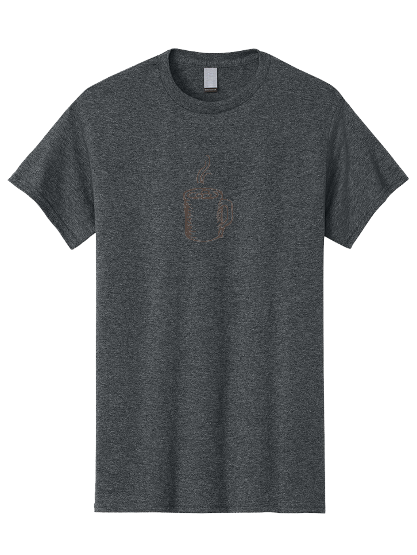 Steaming-Coffee-Mug Men'S Graphic Tee, 100% Cotton, Comfortable Casual Summer Wear, Machine Washable, Hot Beverage, Coffee Mug, Steaming Drink, Morning Coffee, Daily Grind, Cozy Morning, Warm Drink Aab137 7
