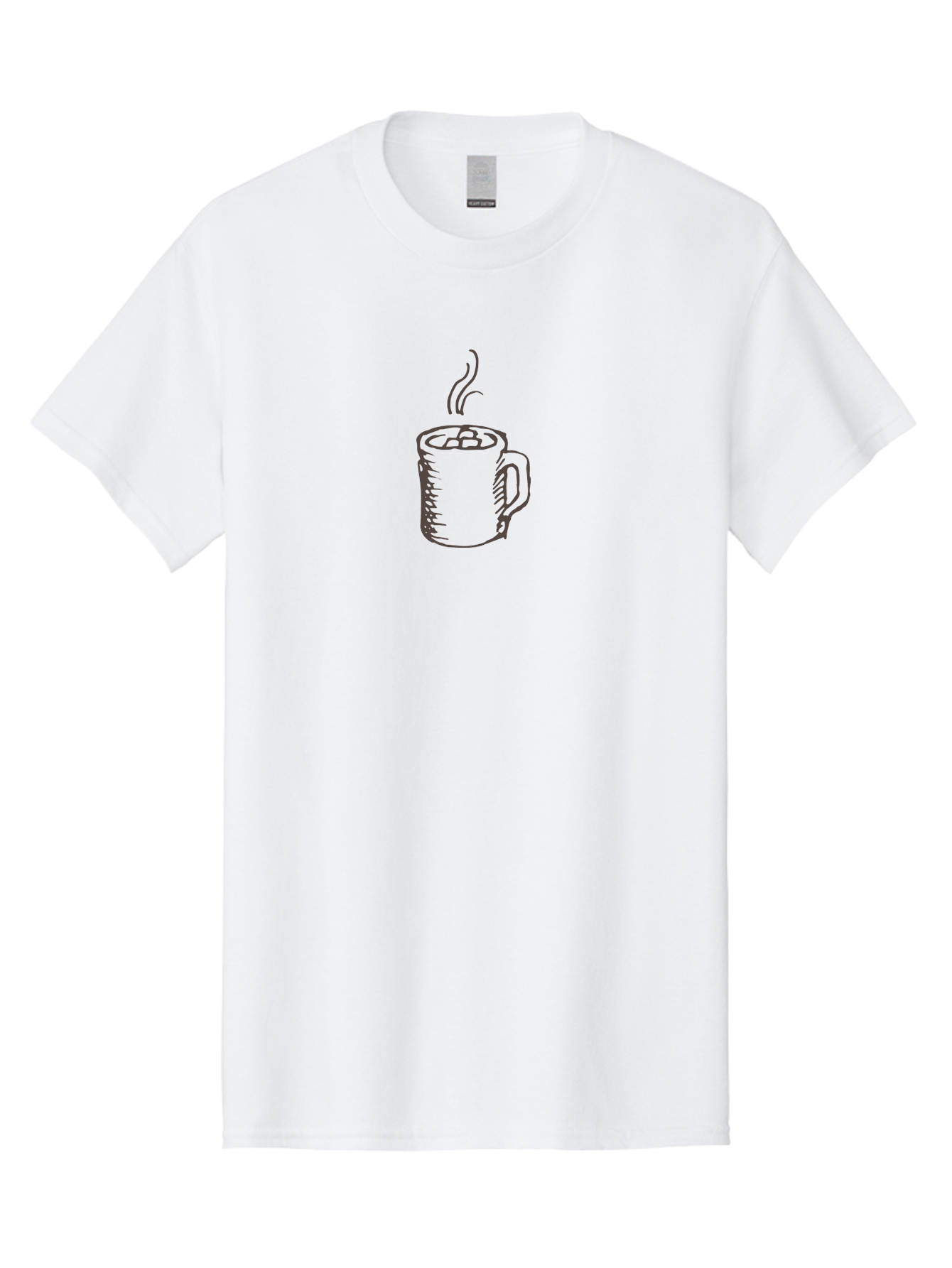 Steaming-Coffee-Mug Men'S Graphic Tee, 100% Cotton, Comfortable Casual Summer Wear, Machine Washable, Hot Beverage, Coffee Mug, Steaming Drink, Morning Coffee, Daily Grind, Cozy Morning, Warm Drink Aab137 29