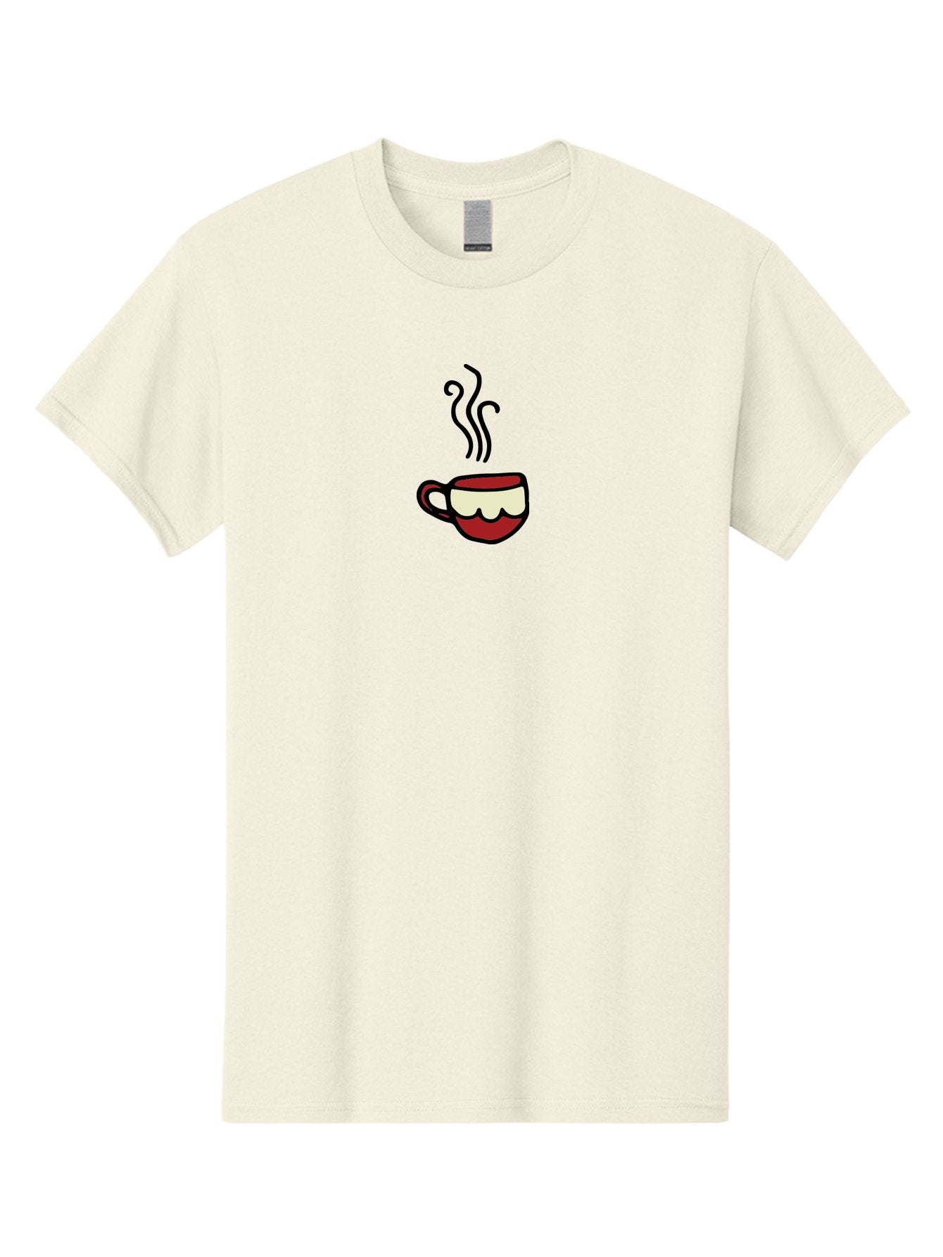 Steaming-Cup Men'S Graphic Tee, 100% Cotton, Comfortable Casual Summer Wear, Machine Washable, Steaming Hot Coffee, Morning Pick-Me-Up, Coffee Break, Hot Beverage, Coffee Cup, Hot Drink, Daily Grind Aab138 10