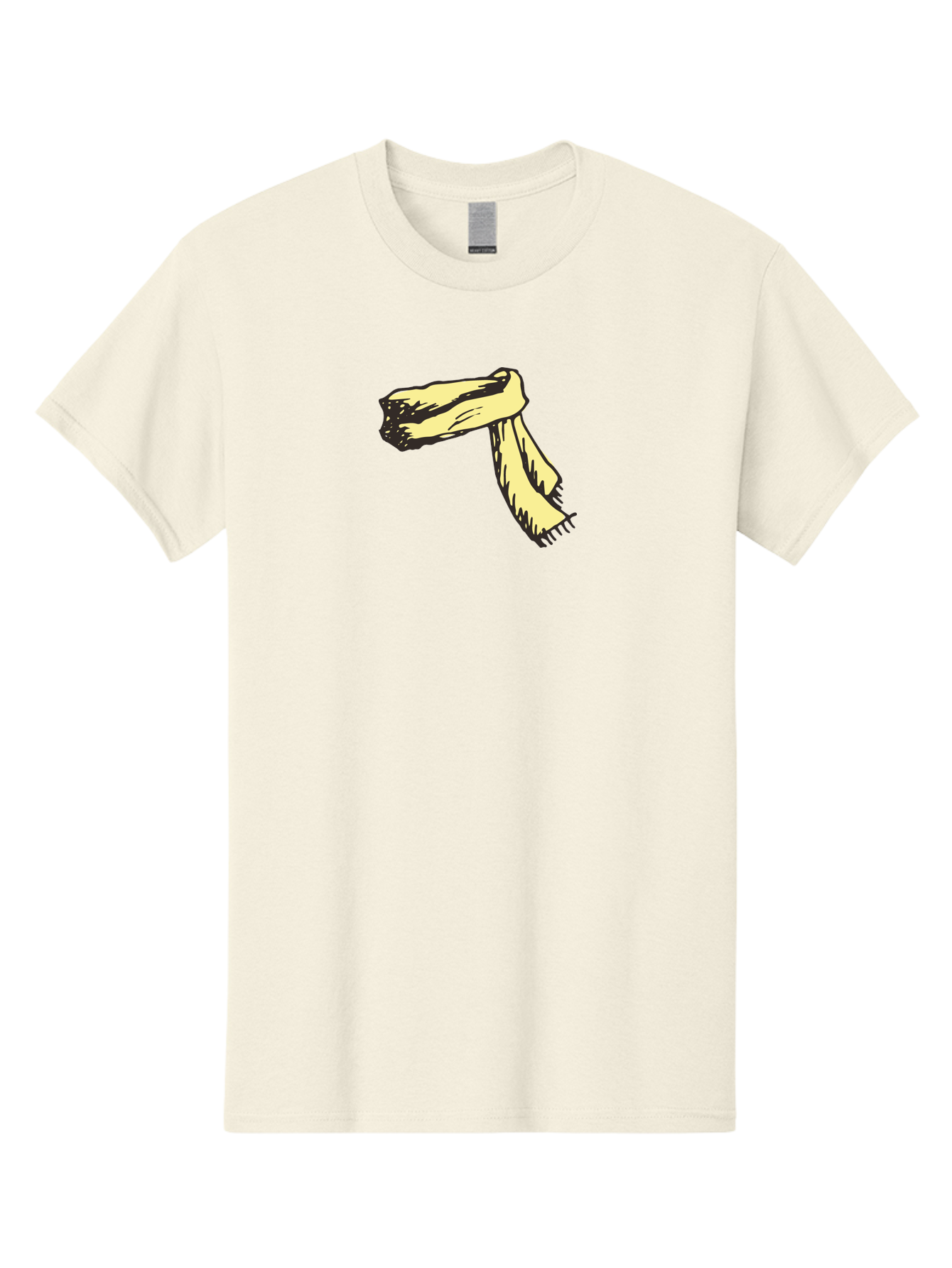 Torn-Fabric Men'S Graphic Tee, 100% Cotton, Comfortable Casual Summer Wear, Machine Washable, Yellow Scarf, Casual Fashion, Accessory, Stylish Look, Fashion Trend, Winter Wear, Clothing Accessory Aab146 17