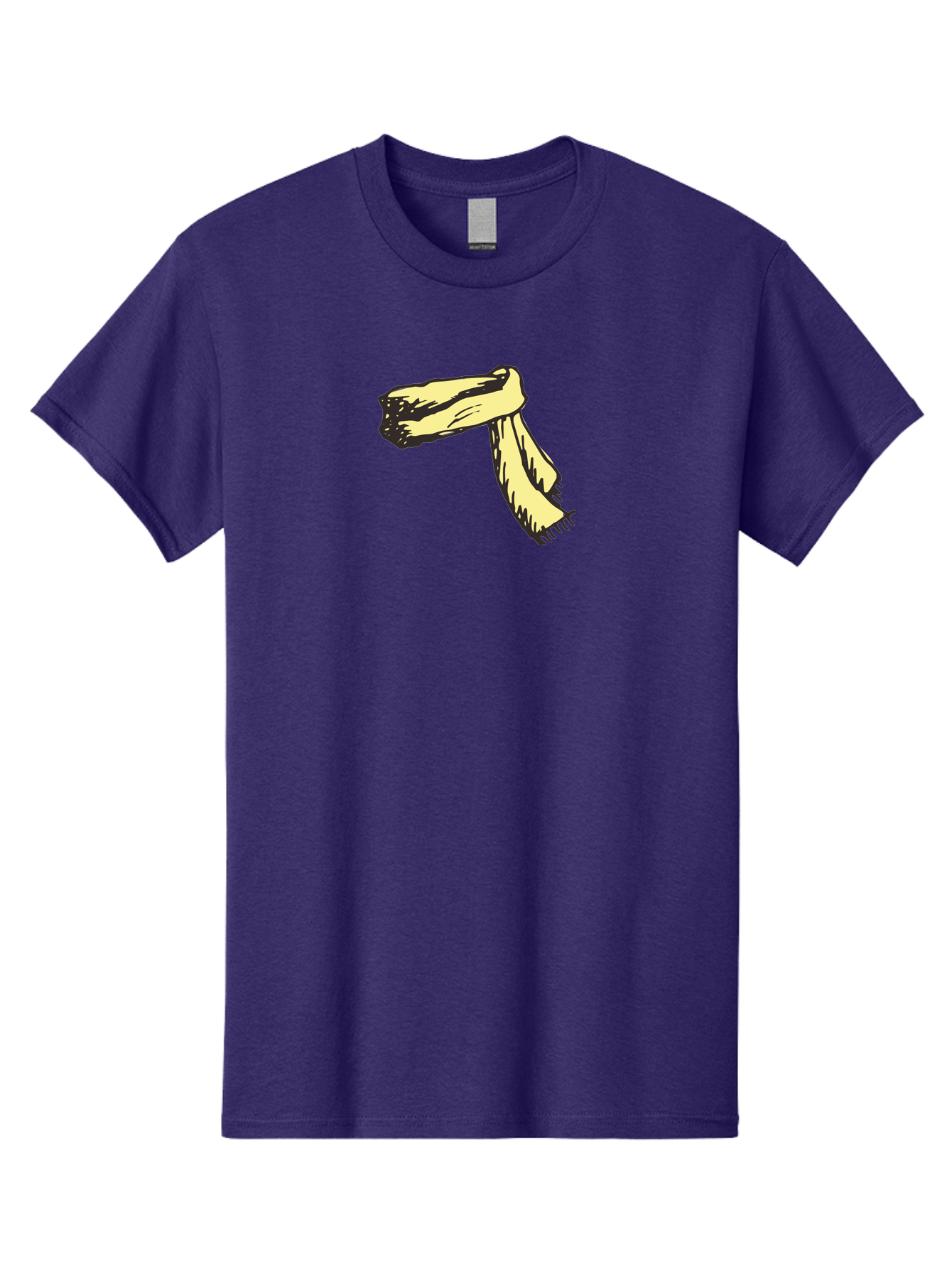 Torn-Fabric Men'S Graphic Tee, 100% Cotton, Comfortable Casual Summer Wear, Machine Washable, Yellow Scarf, Casual Fashion, Accessory, Stylish Look, Fashion Trend, Winter Wear, Clothing Accessory Aab146 21