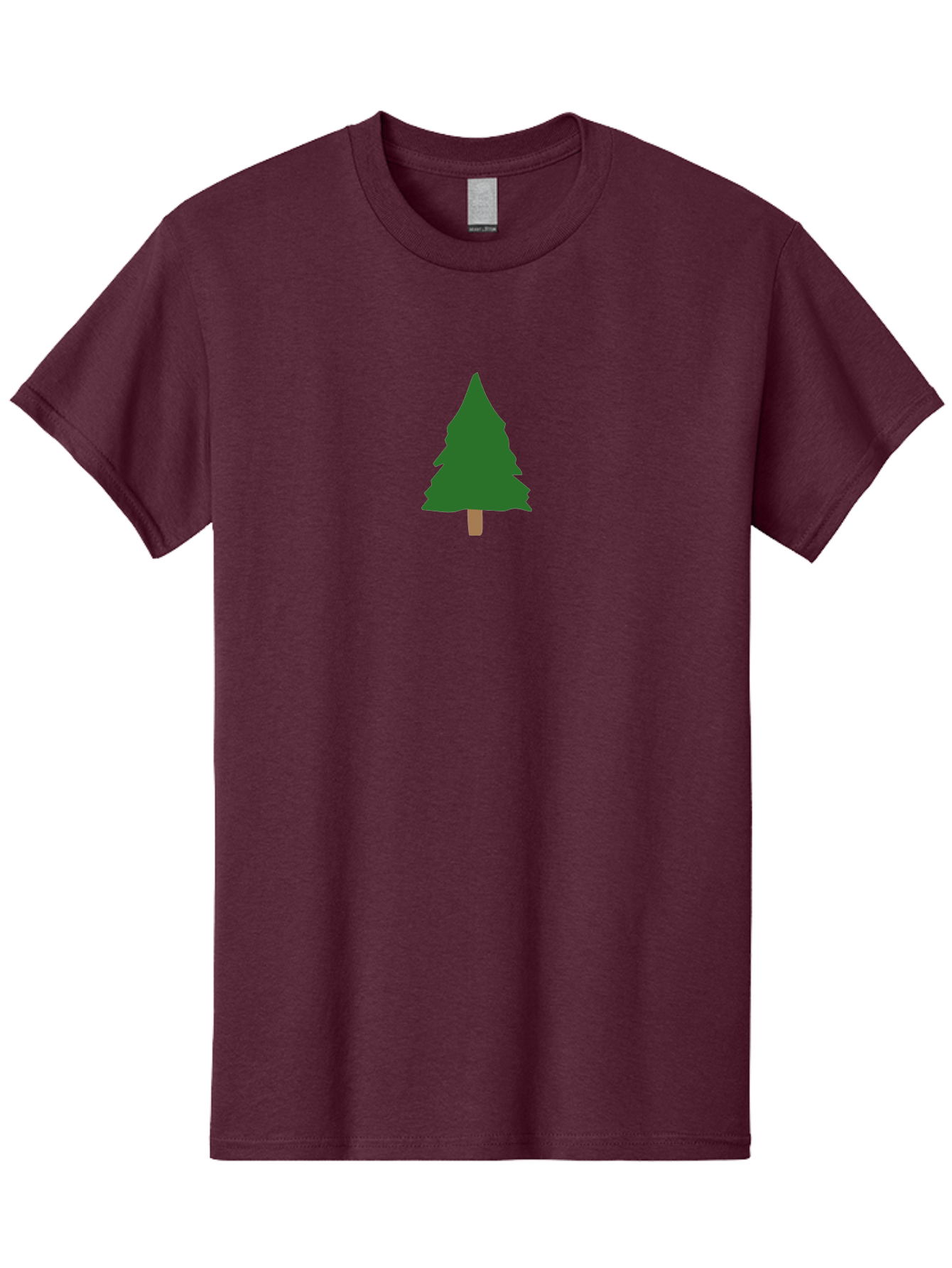 Tree-2 Men'S Graphic Tee, 100% Cotton, Comfortable Casual Summer Wear, Machine Washable, Simple Pine Tree, Minimalist Illustration, Evergreen Tree, Cartoon Style, Forest Icon, Eco-Friendly Symbol, Nature Graphic, Coniferous Tree, Digital Art Aab148 13