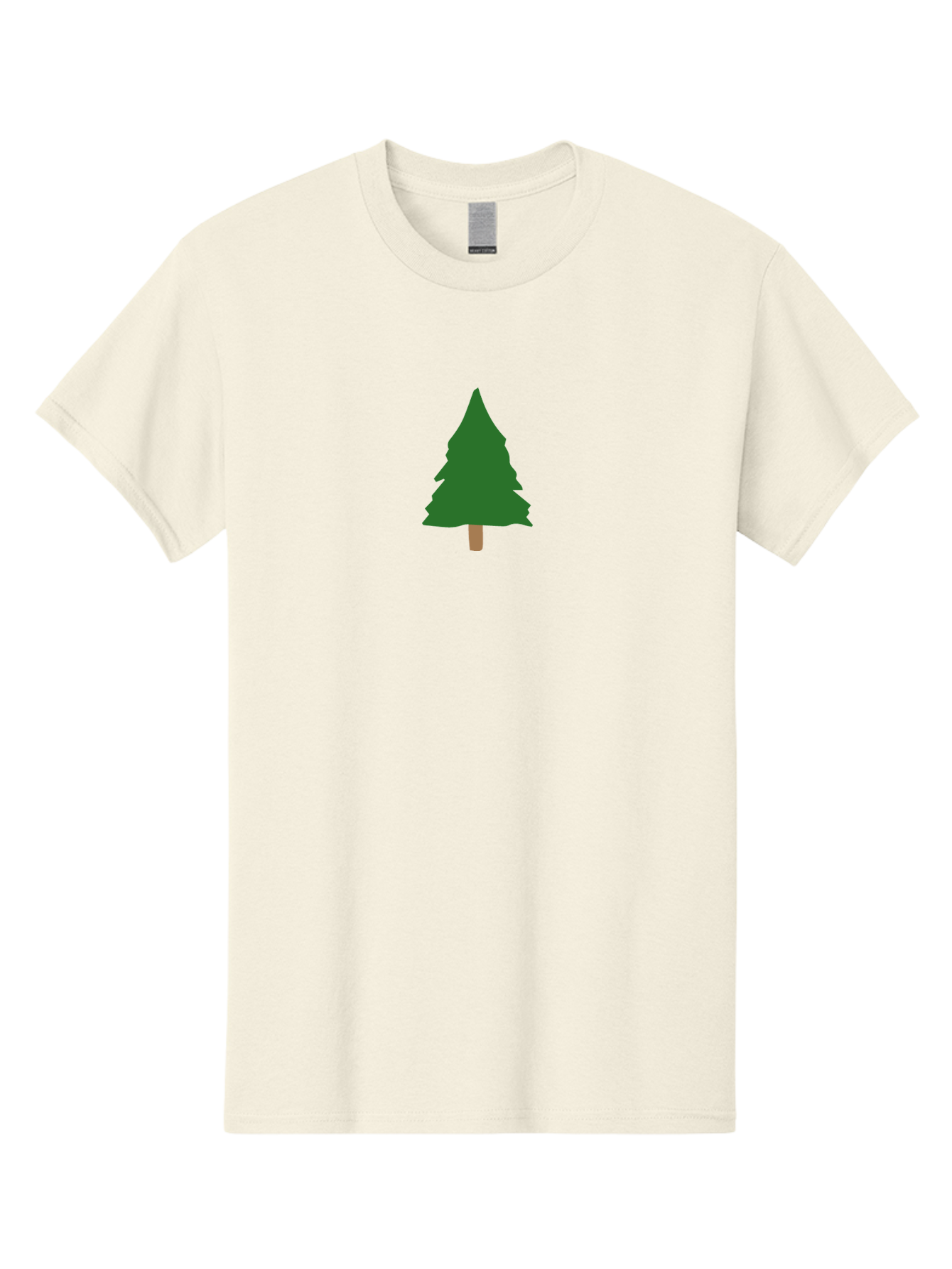 Tree-2 Men'S Graphic Tee, 100% Cotton, Comfortable Casual Summer Wear, Machine Washable, Simple Pine Tree, Minimalist Illustration, Evergreen Tree, Cartoon Style, Forest Icon, Eco-Friendly Symbol, Nature Graphic, Coniferous Tree, Digital Art Aab148 17