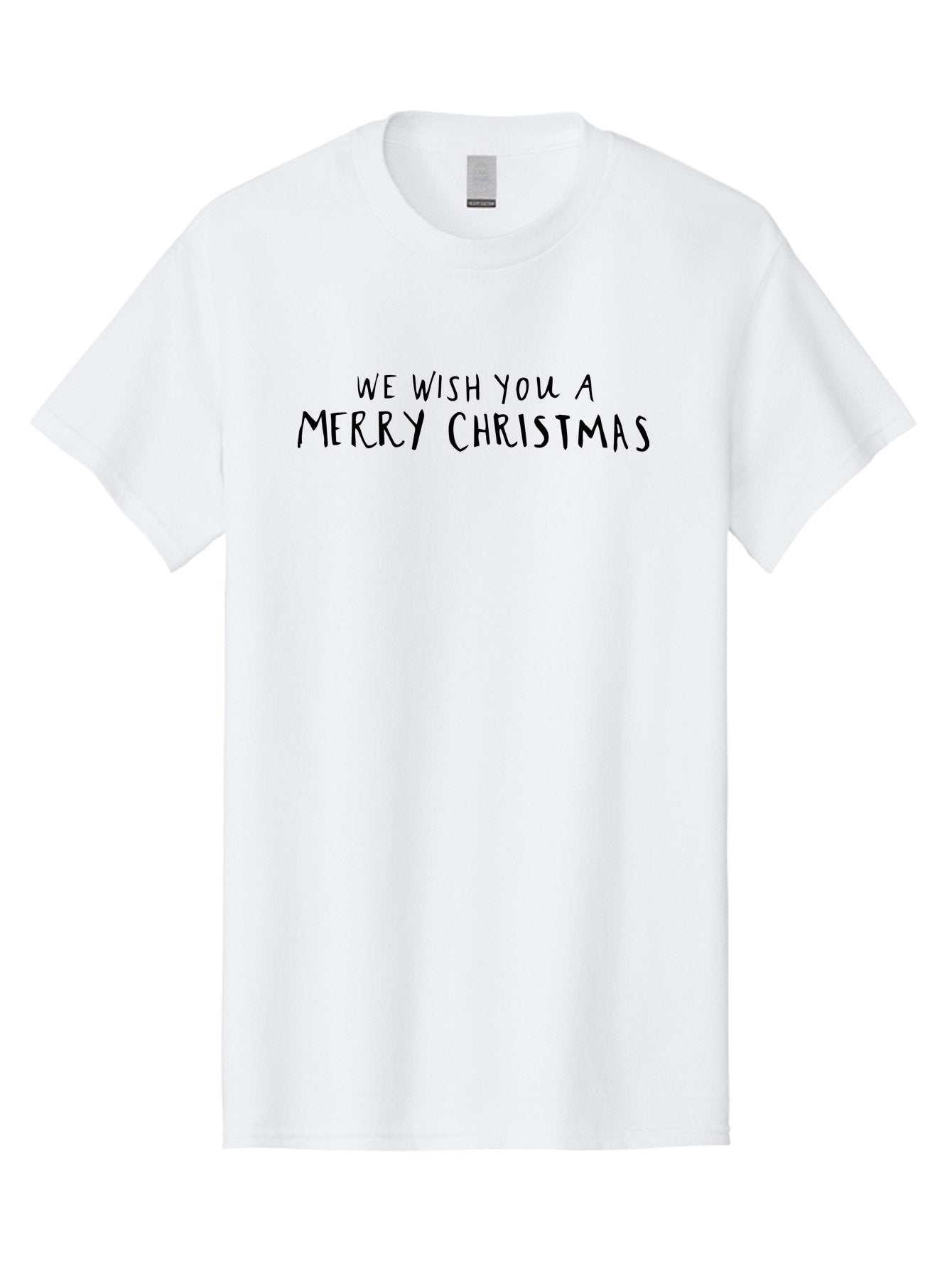 We-Wish-You-A-Merry-Christmas Men'S Graphic Tee, 100% Cotton, Comfortable Casual Summer Wear, Machine Washable, Christmas Wishes, Holiday Message, Festive Season, Joyful Greetings, Seasonal Cheer, We Wish You A Merry Christmas Aab159 7