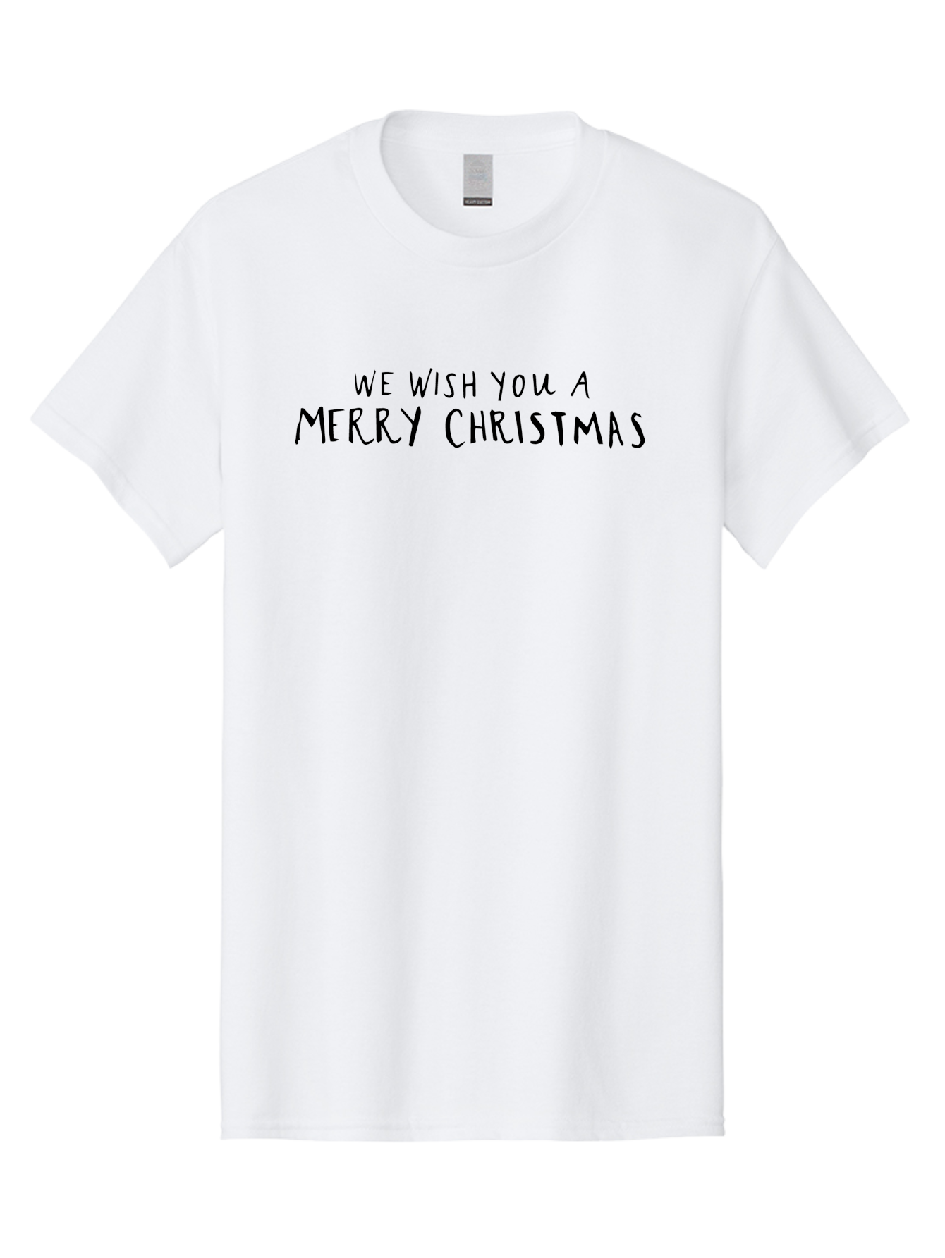 We-Wish-You-A-Merry-Christmas Men'S Graphic Tee, 100% Cotton, Comfortable Casual Summer Wear, Machine Washable, Christmas Wishes, Holiday Message, Festive Season, Joyful Greetings, Seasonal Cheer, We Wish You A Merry Christmas Aab159 25