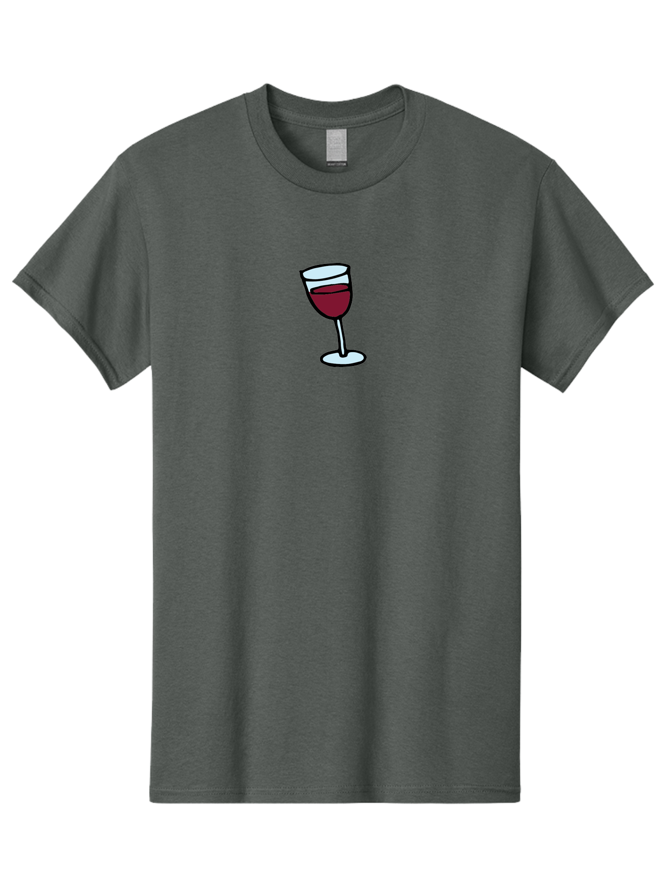 Wine-Glass Men'S Graphic Tee, 100% Cotton, Comfortable Casual Summer Wear, Machine Washable, Red Wine, Wine Glass, Glassware, Fine Wine, Wine Tasting, Elegant Drink, Relaxation, Leisure Activity, Wine Culture Aab168 3
