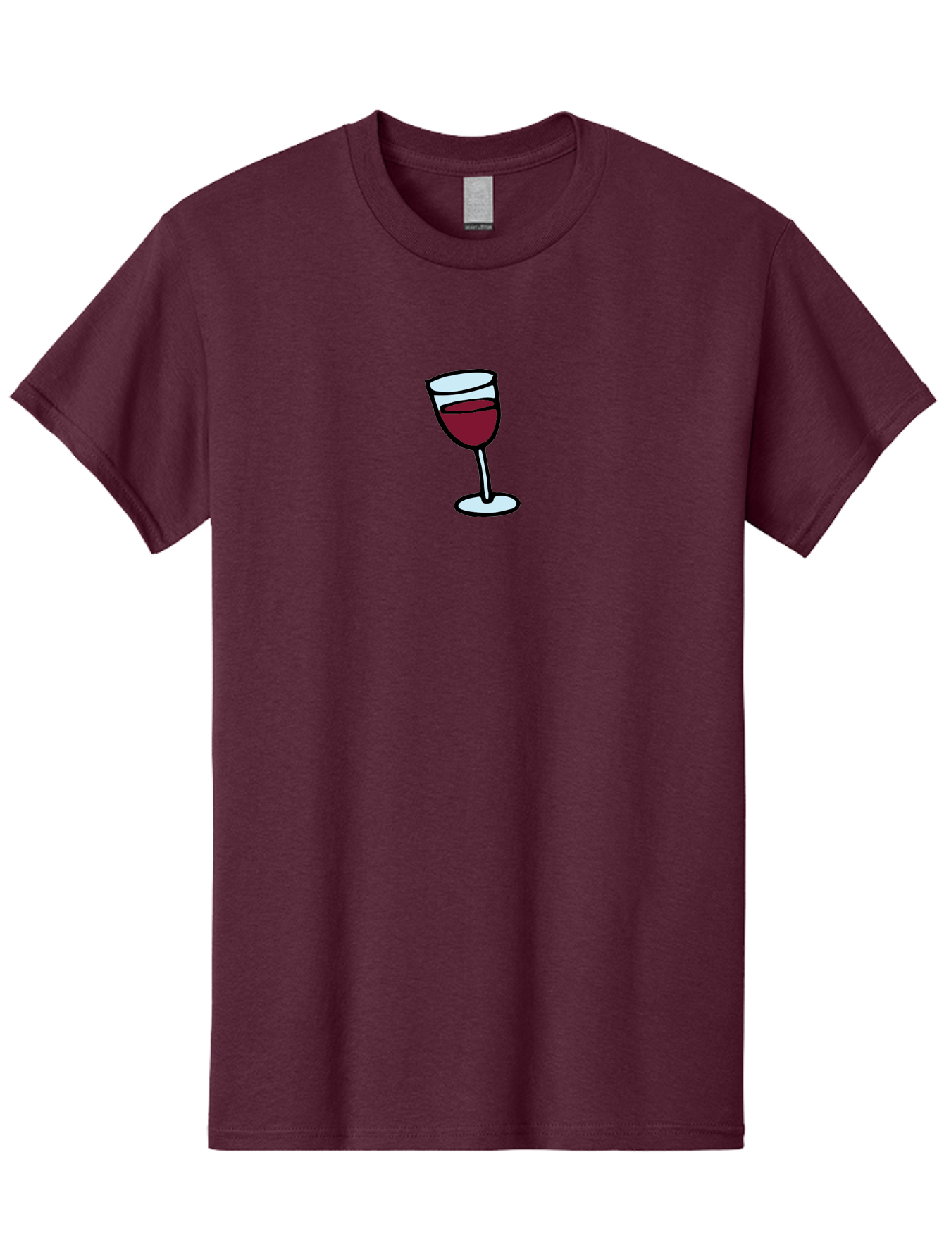 Wine-Glass Men'S Graphic Tee, 100% Cotton, Comfortable Casual Summer Wear, Machine Washable, Red Wine, Wine Glass, Glassware, Fine Wine, Wine Tasting, Elegant Drink, Relaxation, Leisure Activity, Wine Culture Aab168 7
