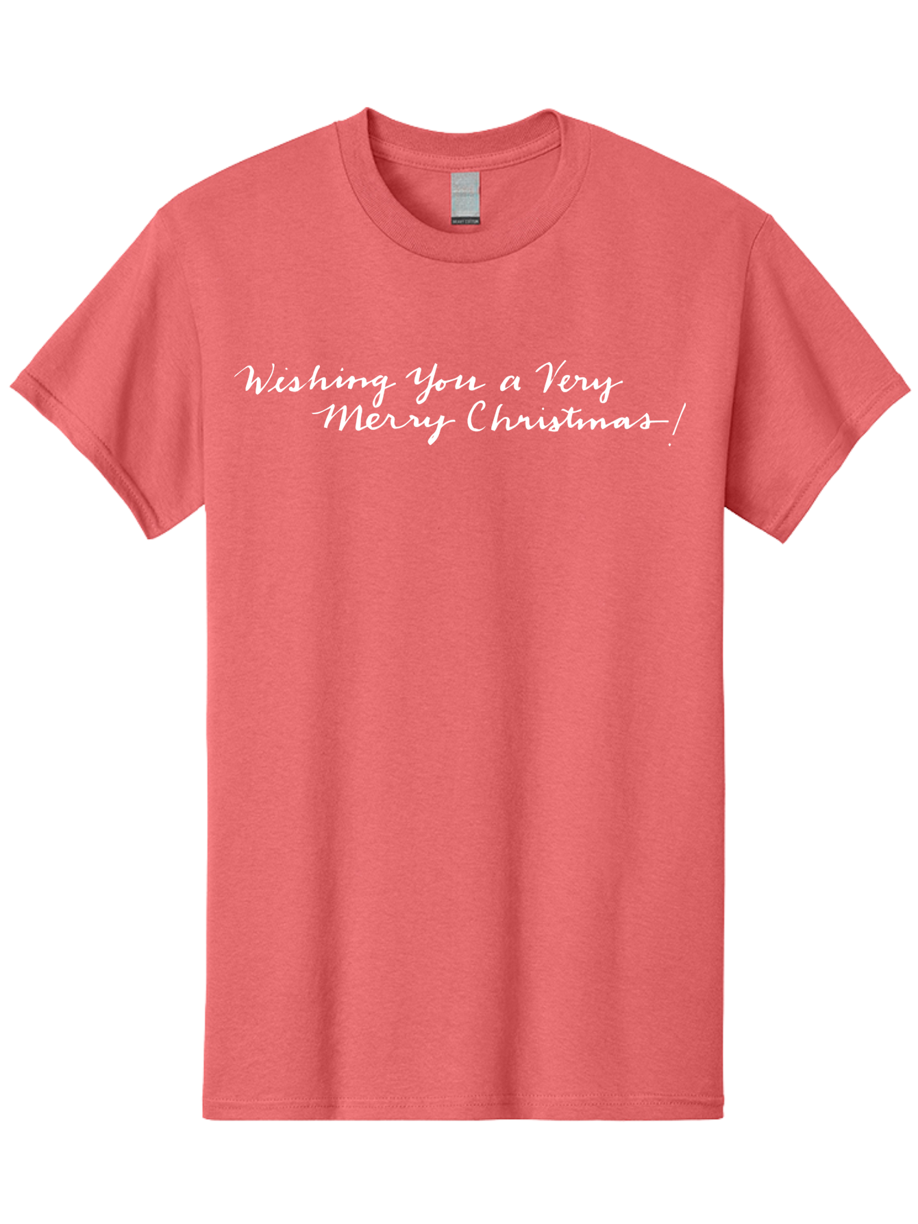Wishing-You-A-Very-Merry-Christmas Men'S Graphic Tee, 100% Cotton, Comfortable Casual Summer Wear, Machine Washable, Holiday Wishes, Christmas Greeting, Festive Wishes, Merry Christmas Message, Holiday Season, Christmas Card, Aab173 17