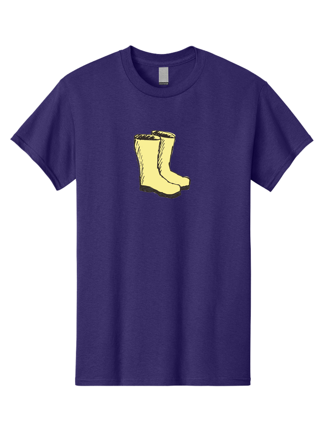 Yellow-Rain-Boots Men'S Graphic Tee, 100% Cotton, Comfortable Casual Summer Wear, Machine Washable, Yellow Rain Boots, Waterproof Footwear, Outdoor Gear, Rubber Boots, Hiking Boots, Fashion Boots, Rugged Style, Casual Wear, Outdoor Activities Aab183 17