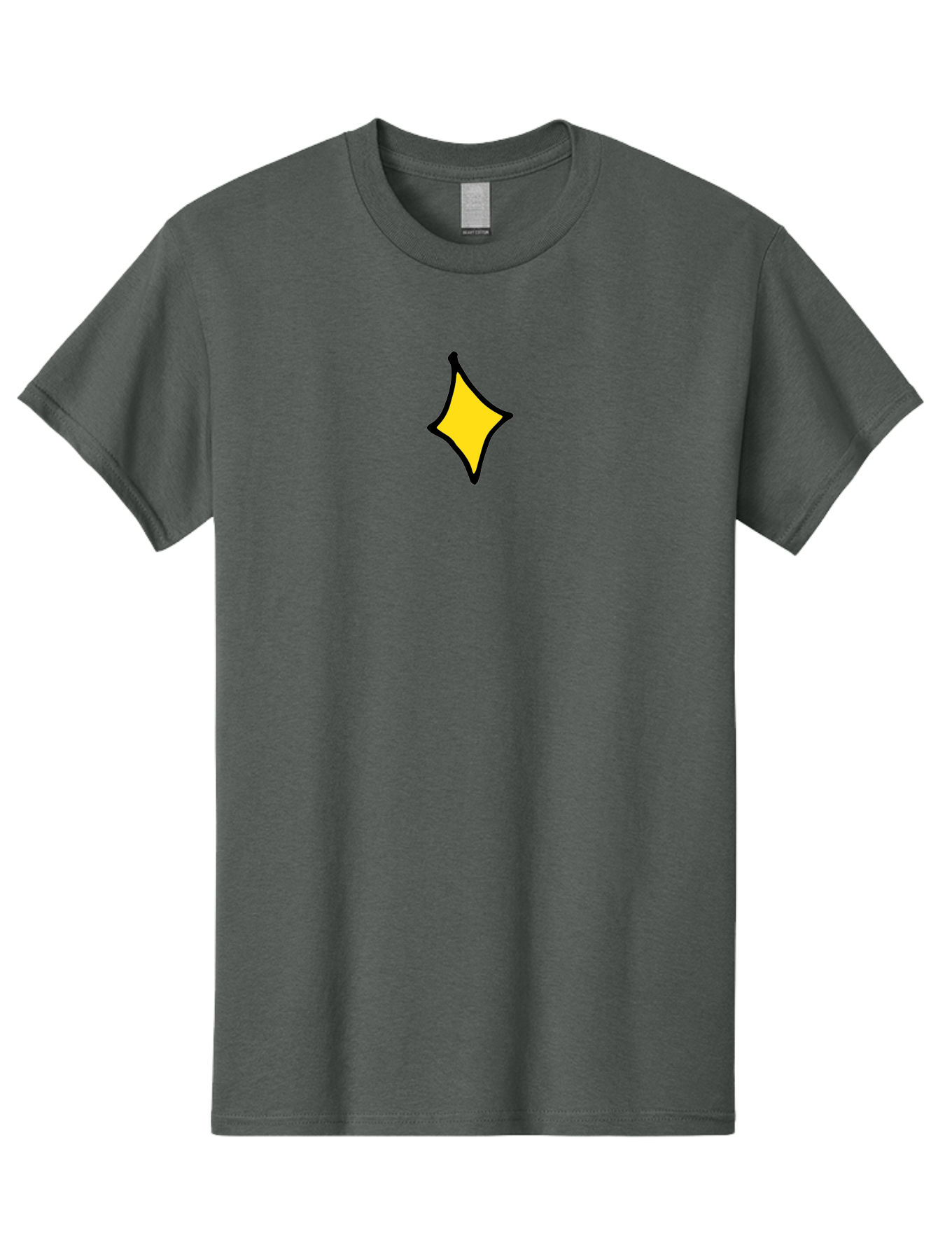 Yellow-Star-2 Men'S Graphic Tee, 100% Cotton, Comfortable Casual Summer Wear, Machine Washable, Yellow Star, Abstract Shape, Graphic Design, Minimalist Art, Simple Icon, Cartoon Style, Whimsical Symbol, Digital Illustration, Modern Graphic Aab186 19