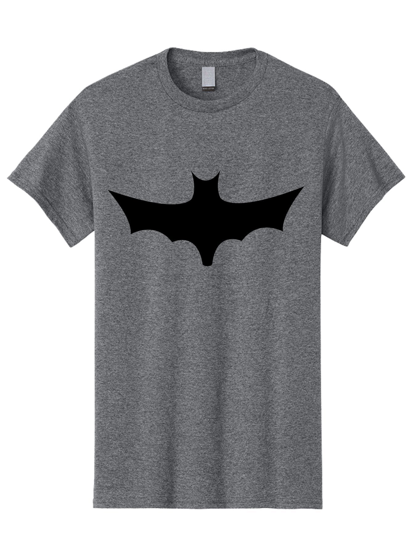Batman-Logo-1 Men'S Graphic Tee, 100% Cotton, Comfortable Casual Summer Wear, Machine Washable, Batman Symbol, Superhero Logo, Dark Knight Emblem, Gotham City Icon, Comic Book Character, Bat Wings, Black Silhouette, Pop Culture Symbol Aab192 15
